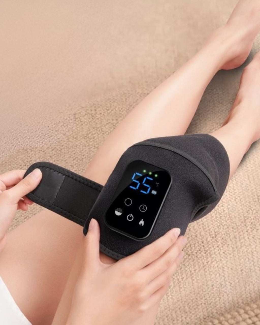 Heated Knee Massager with Vibration (2-Pack)