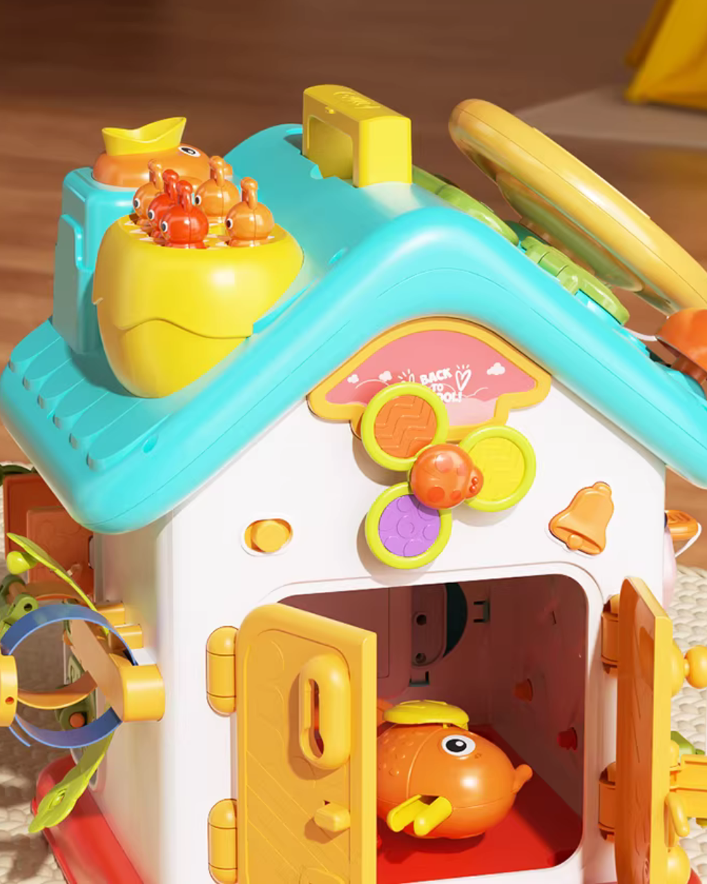 Interactive Montessori Busy Cube – Fine Motor & Early Learning Toy