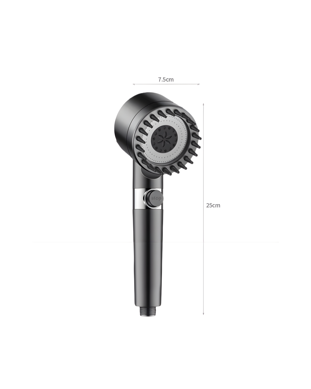 Turbo High-Pressure Shower Head with Filtration – Spa-Like Showers
