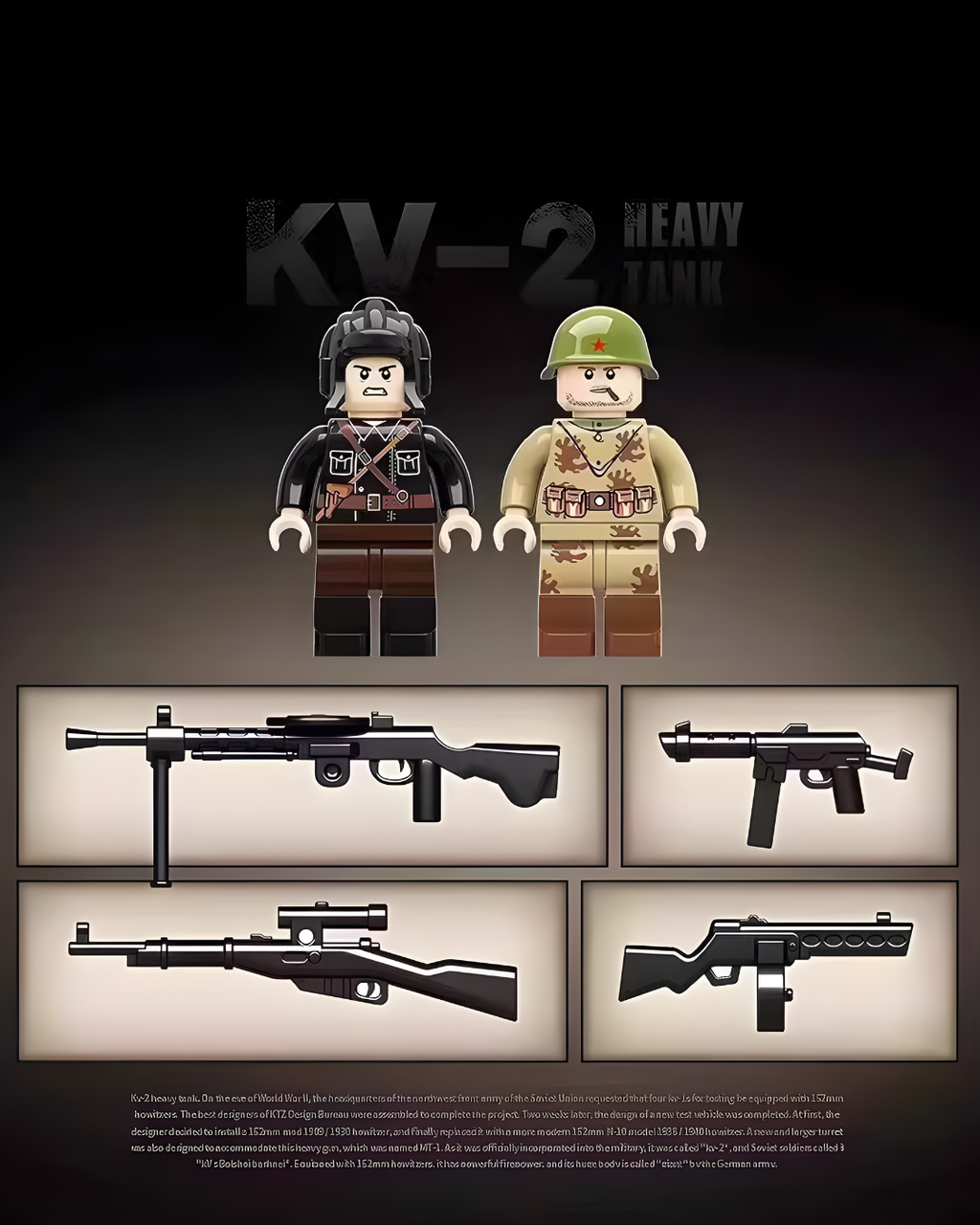 Hands-On WWII Tank Model Kit – Creative STEM Building for Teens & Adults