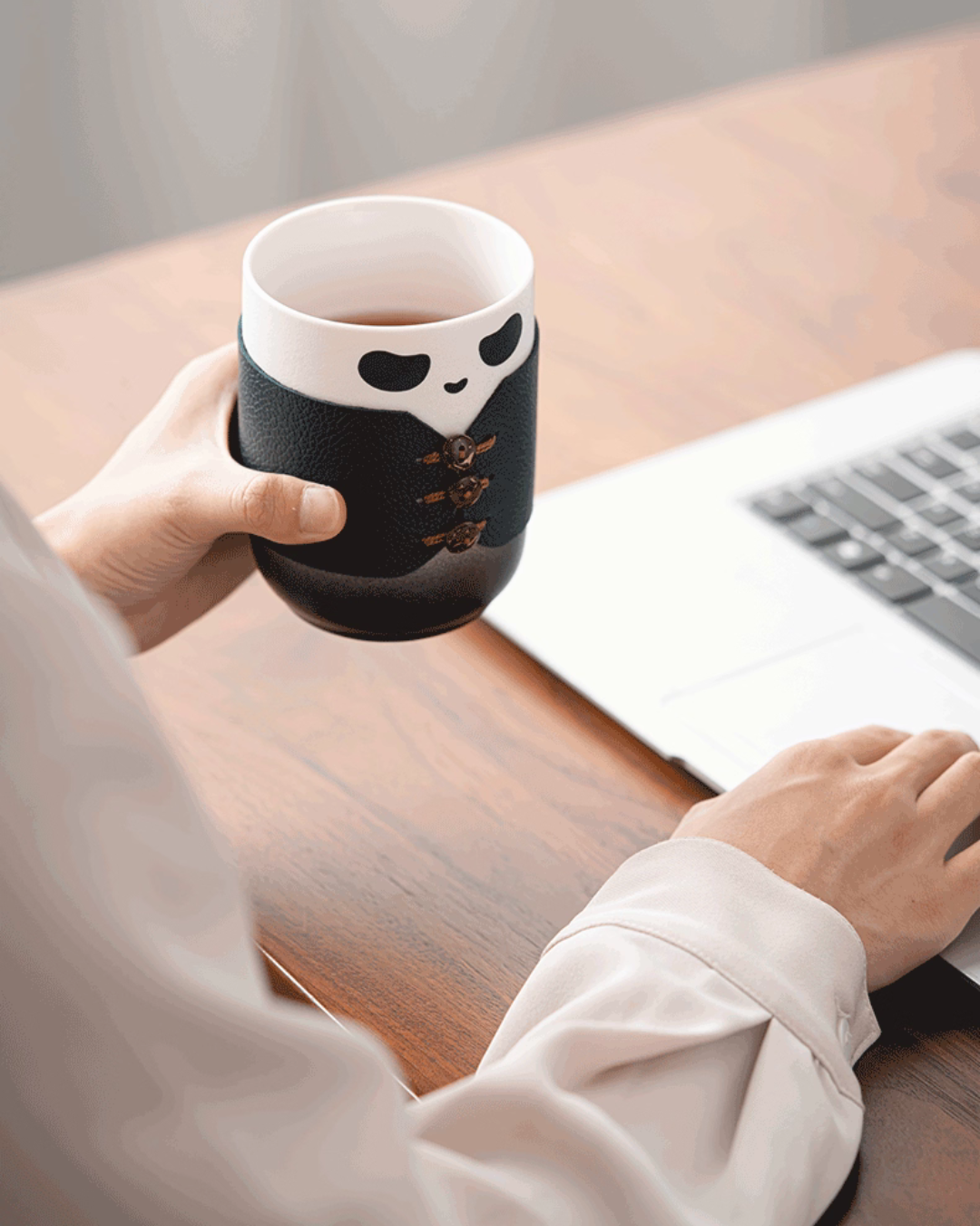 Panda Hero Tea Set – Compact Nested Design for Mindful Tea