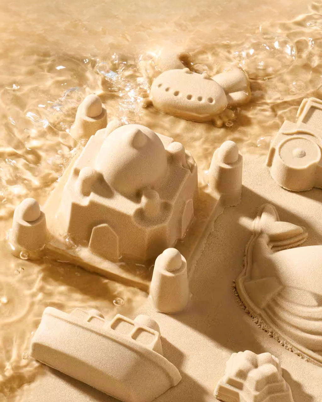 Floating Space Sand Playset – Reusable, Moldable Fun for Kids 3+