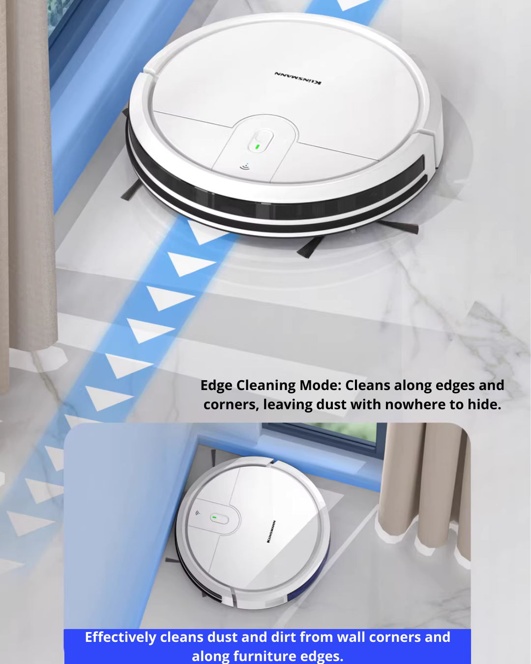 Smart Robot Vacuum & Mop with App Control for Busy Homes