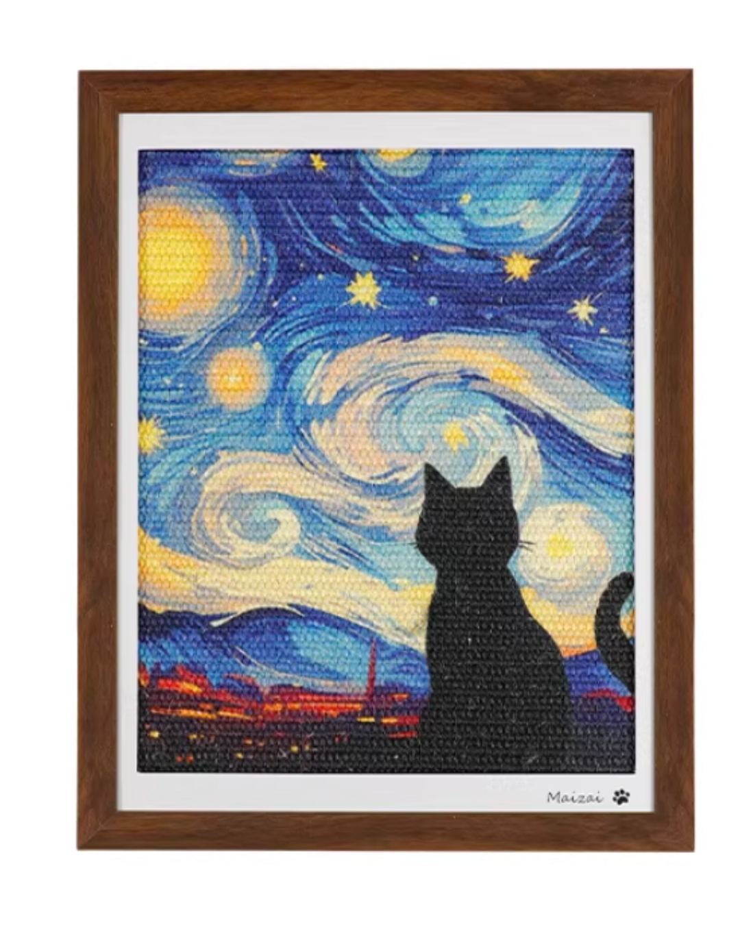 Wall-Mounted Cat Scratching Board to Protect Furniture