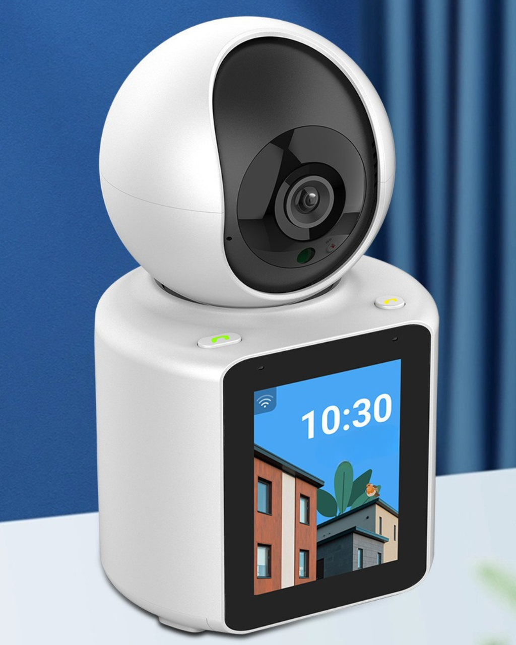AI Smart 360° PTZ Video Call Camera – 2.5K HD & Human Detection