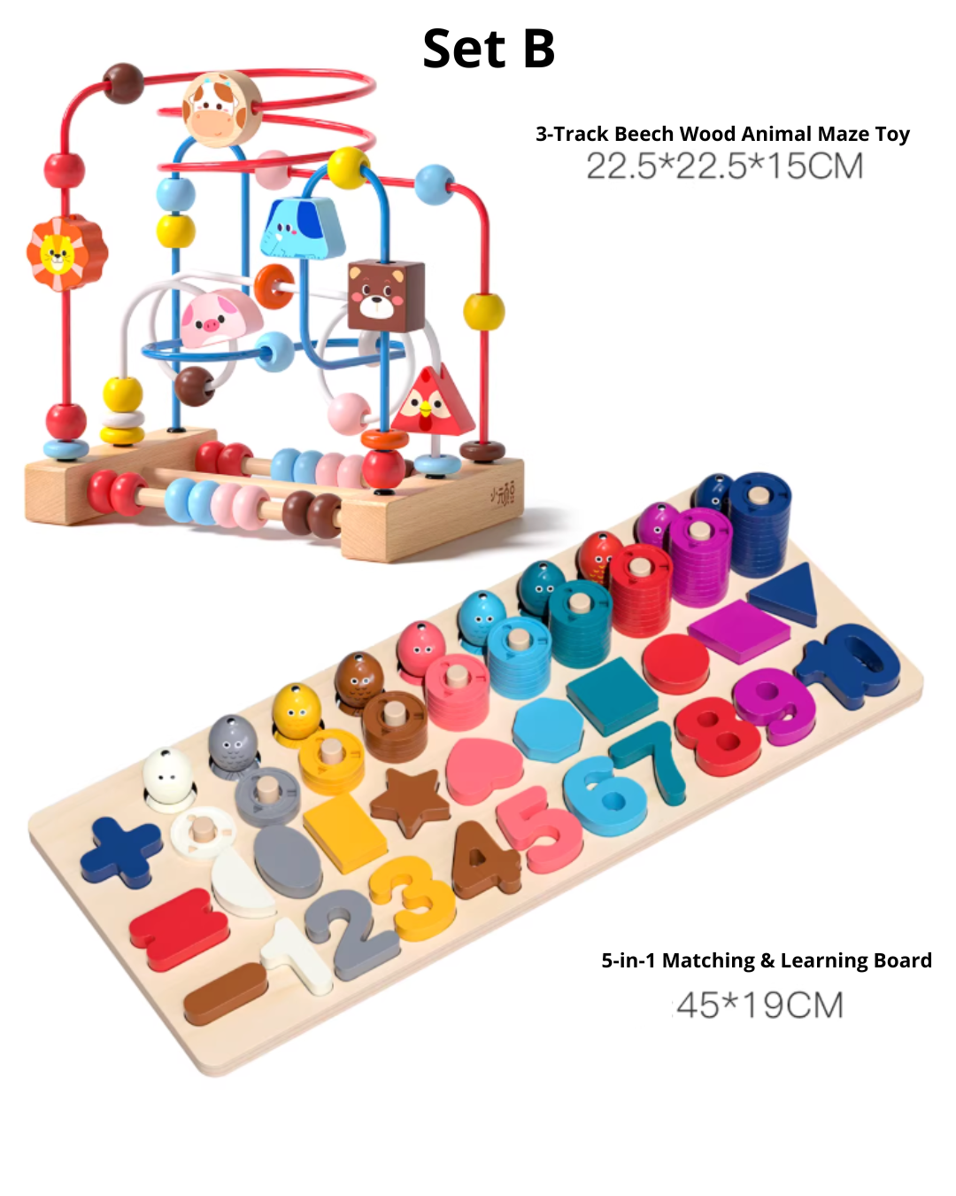 Early Learning Baby Bead Maze – Interactive Toy for Toddlers 10+ Months