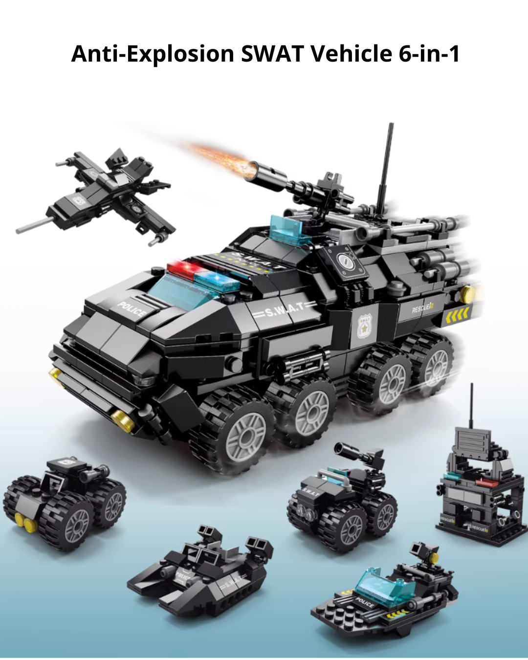 STEM Military Vehicle Building Kit for Kids – Hands-On Learning