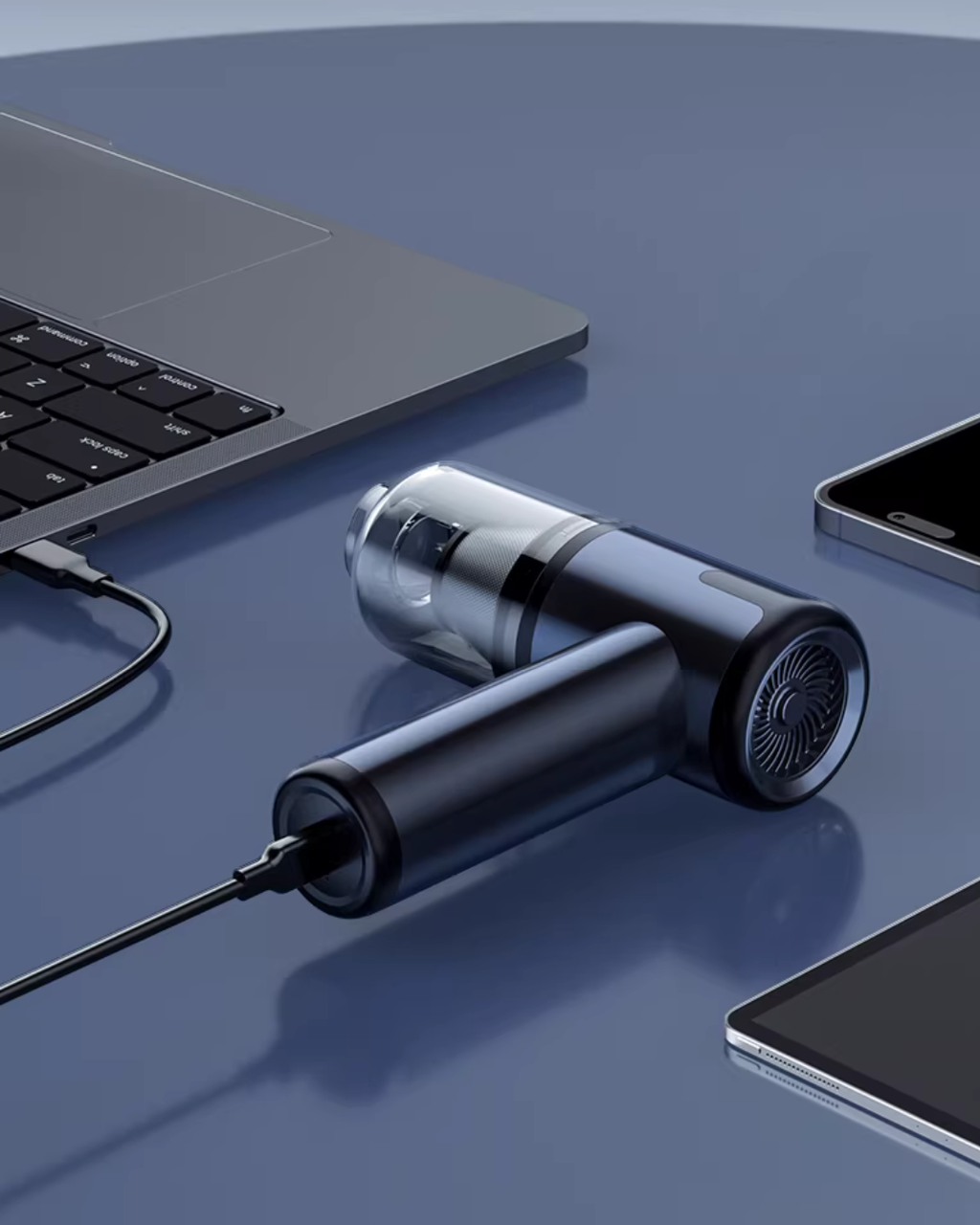 Compact 4-in-1 Multi-Function Vacuum Cleaner with Strong Suction