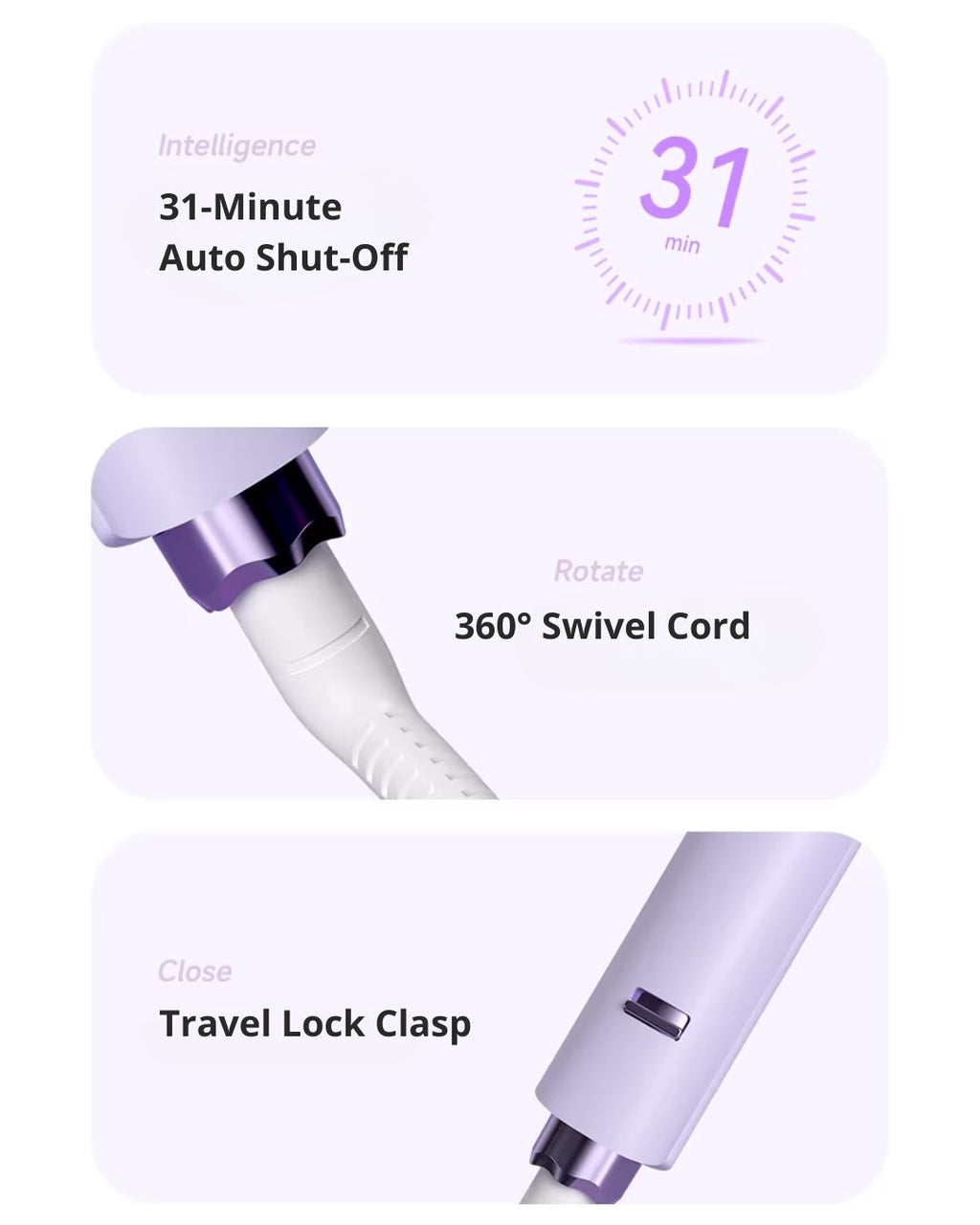 Deep U Triple Barrel Curling Iron – Korean-Style Water Waves