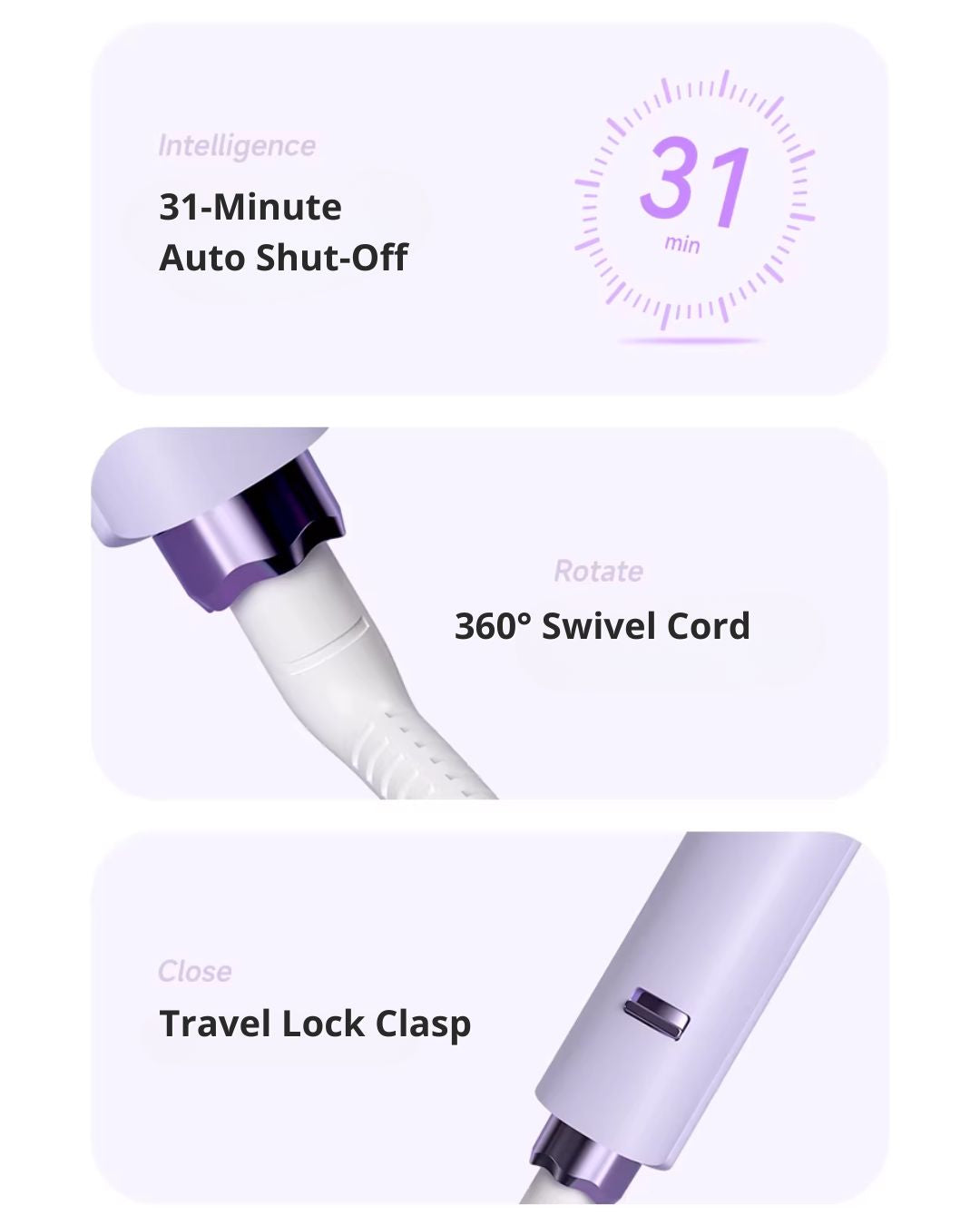 Deep U Triple Barrel Curling Iron – Korean-Style Water Waves