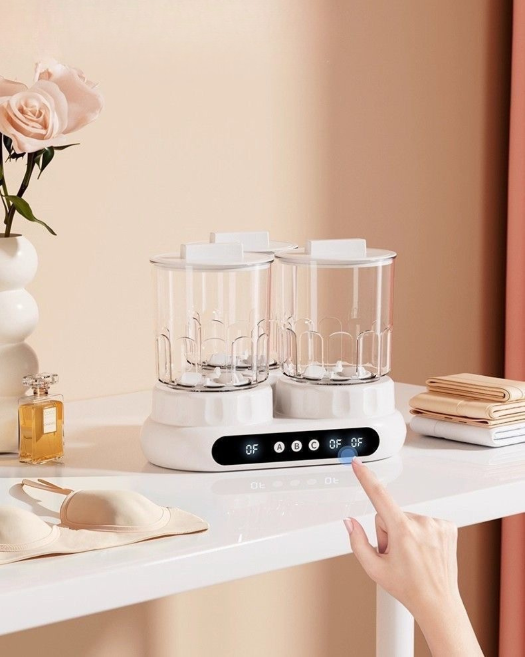 Portable Mini Laundry Washer 4.5L – Compact, Quiet & Hygienic Delicate Laundry