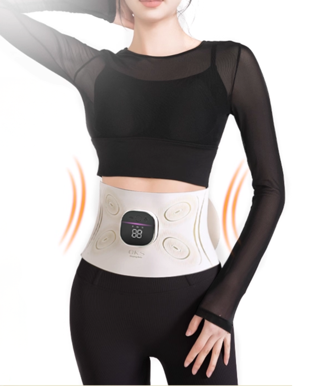 Slim & Comfortable EMS Waist Belt for Home, Work & Daily Use
