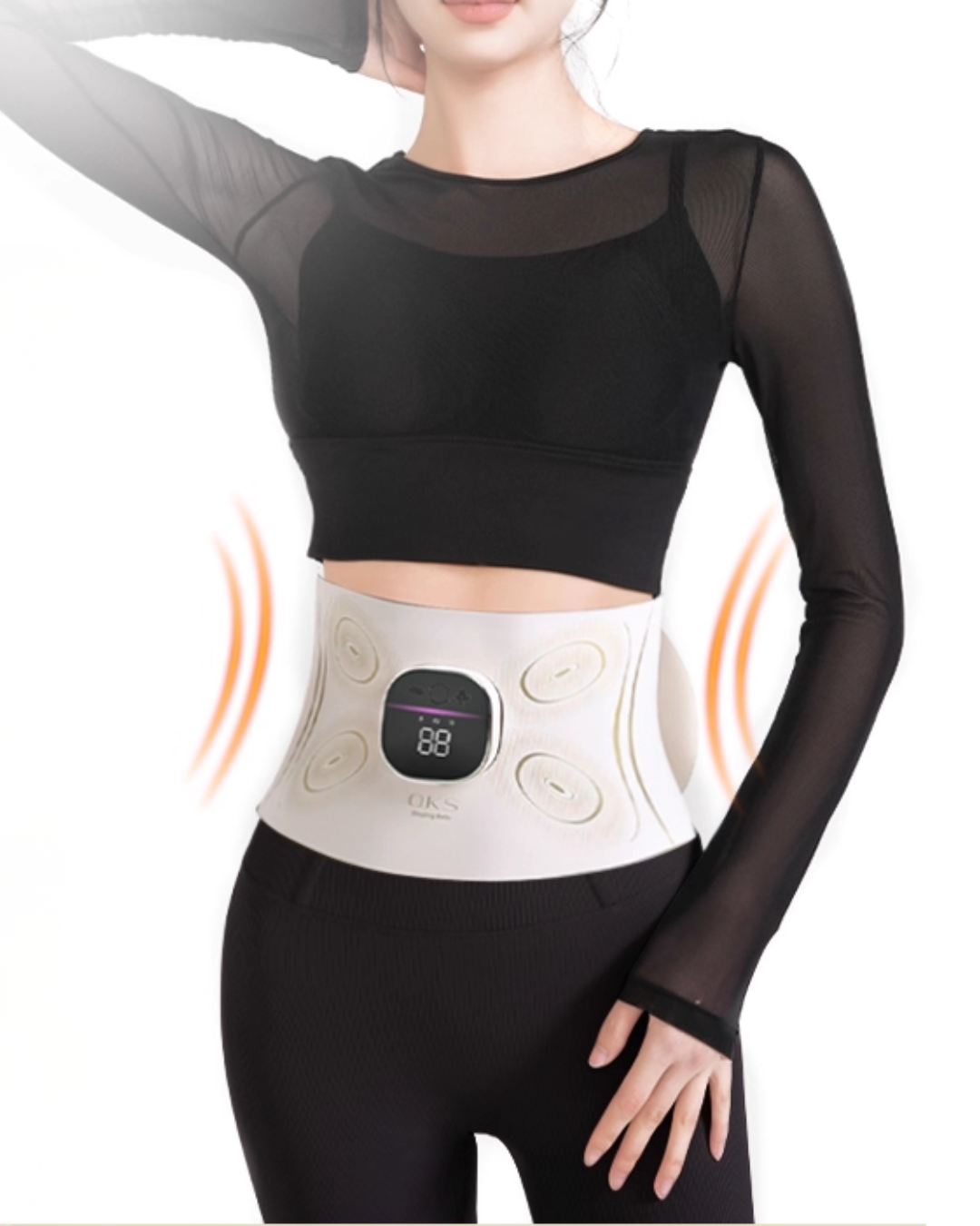 Slim & Comfortable EMS Waist Belt for Home, Work & Daily Use