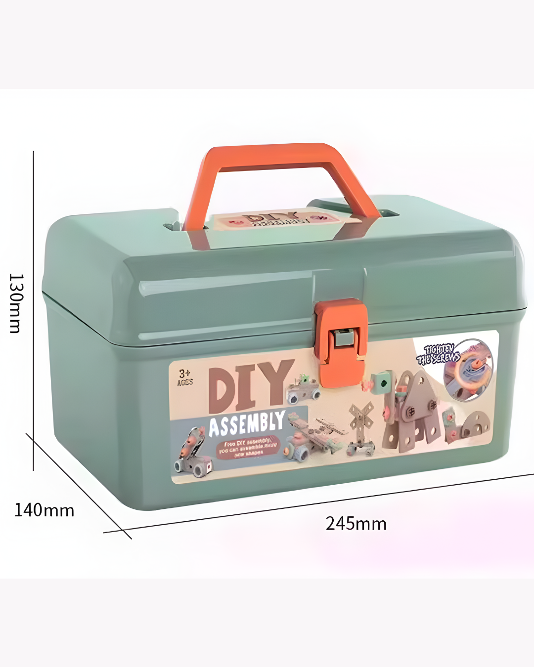 201-Piece Kids Construction Tool Set for Hands-On Learning & Play