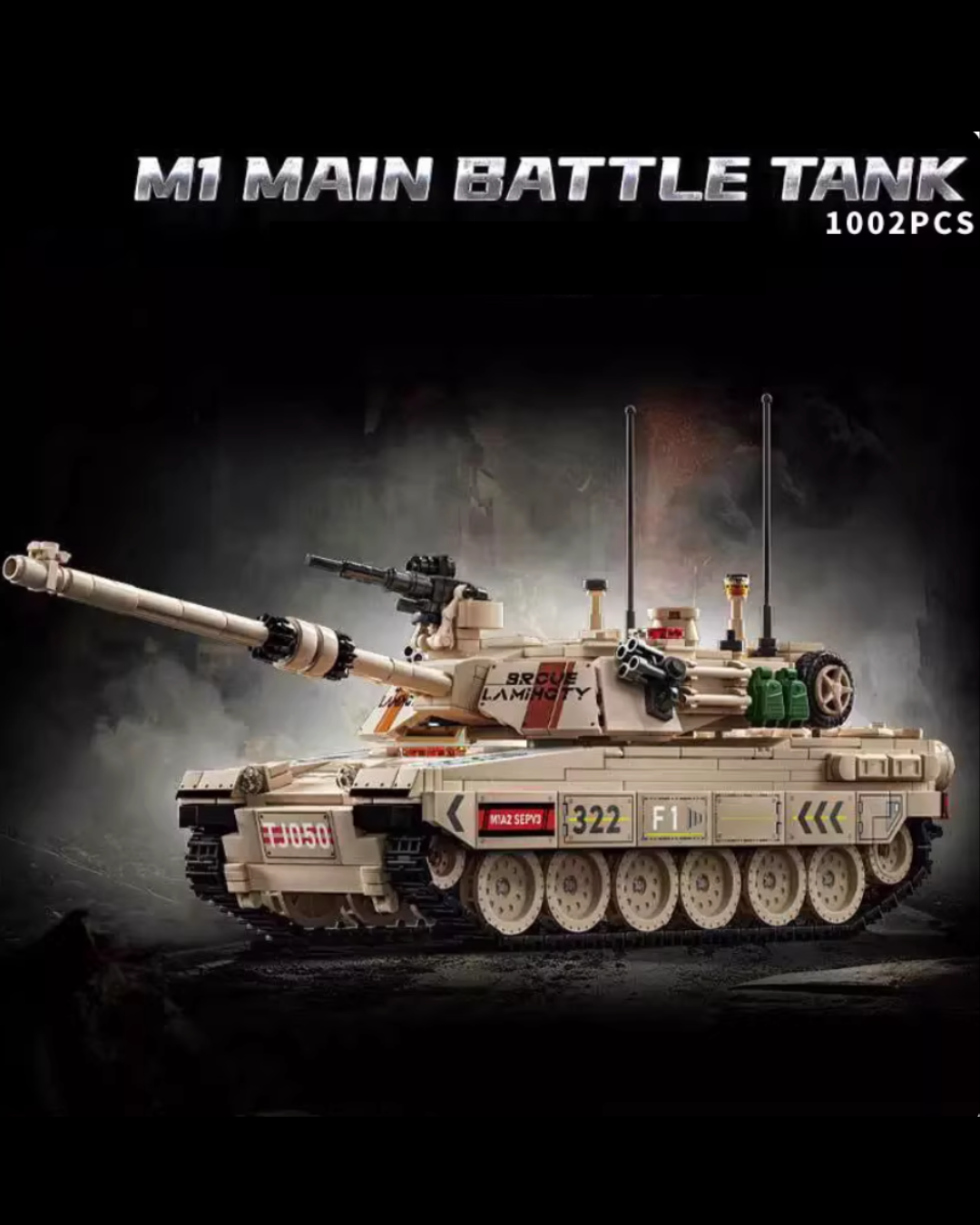 WWII Tank Model Building Set – Hands-On STEM for Focused Builders