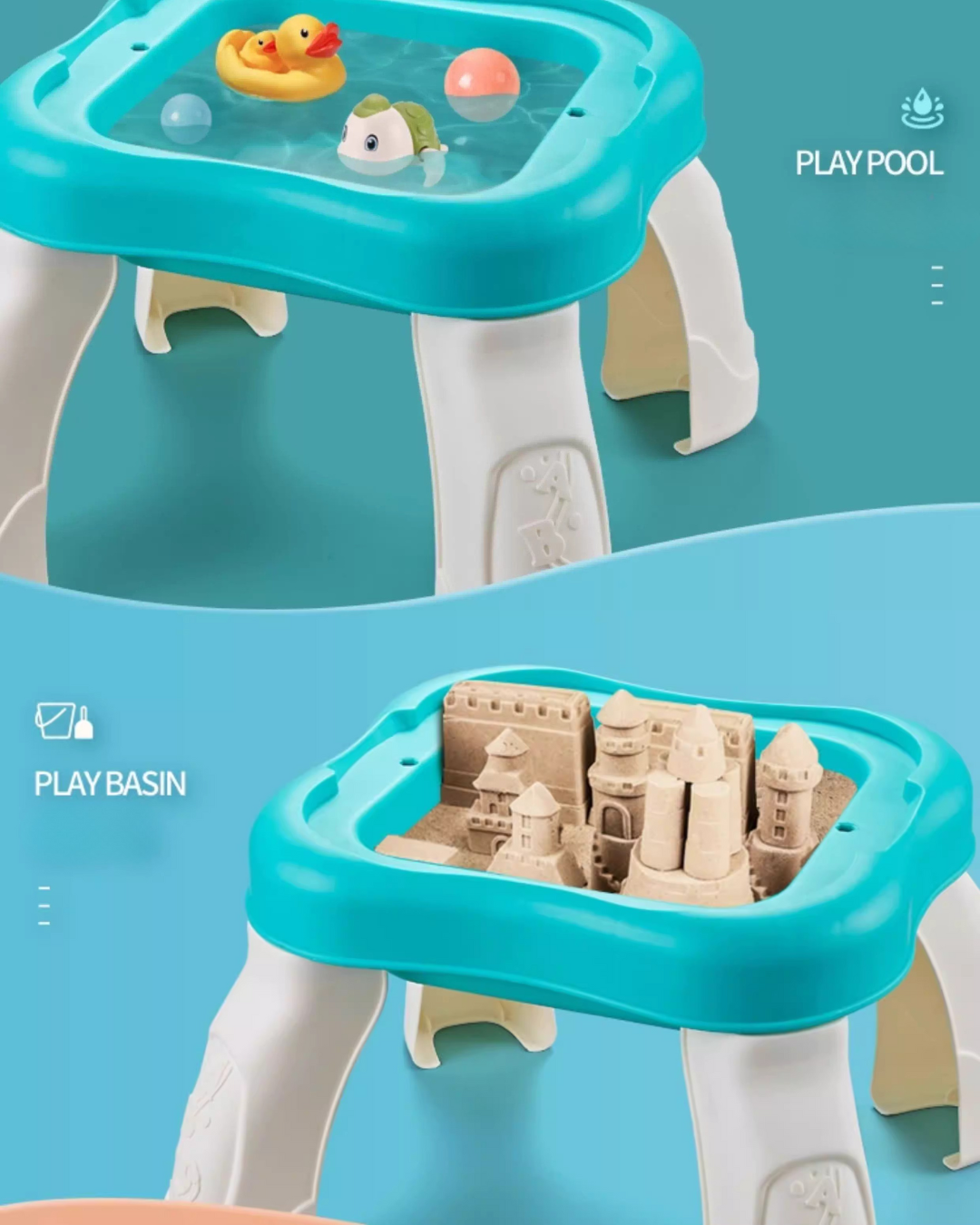 Toddler Activity Learning Table – Music, Blocks & Interactive Play 10+ Months