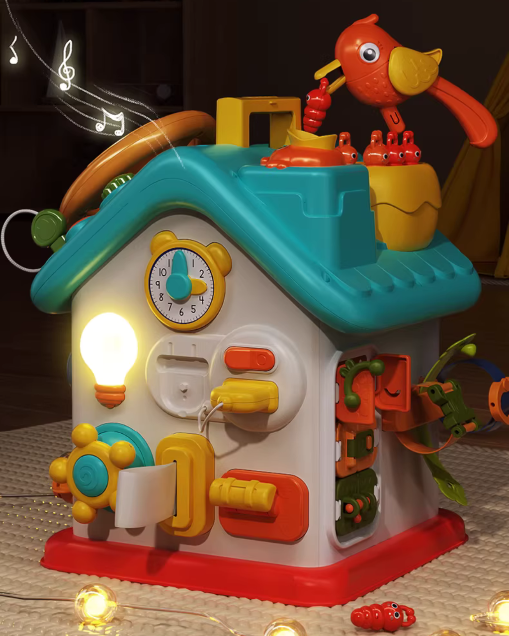 Interactive Montessori Busy Cube – Fine Motor & Early Learning Toy