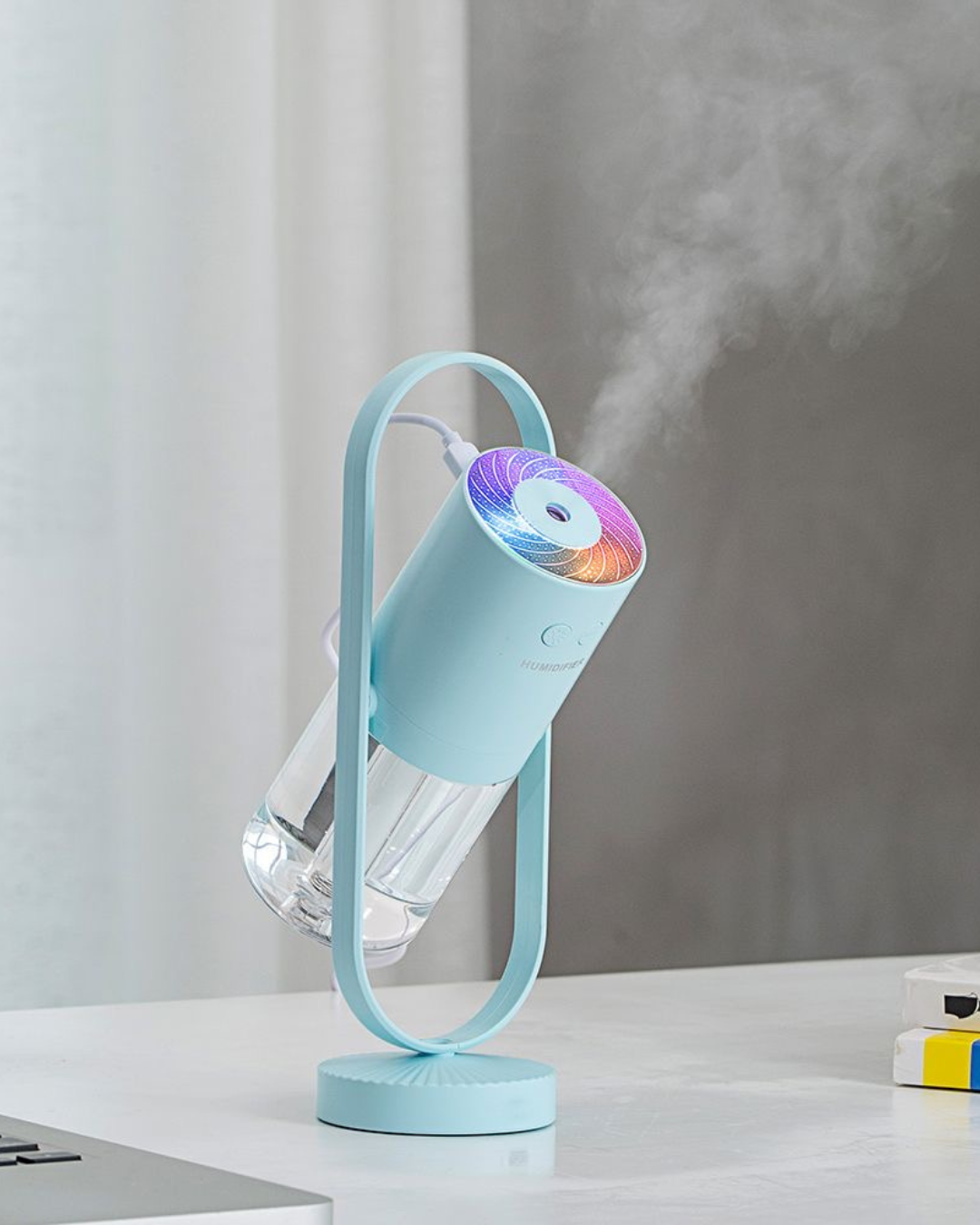 MagicGlow Nano Humidifier with Multicolor LED — Calm & Cozy Spaces
