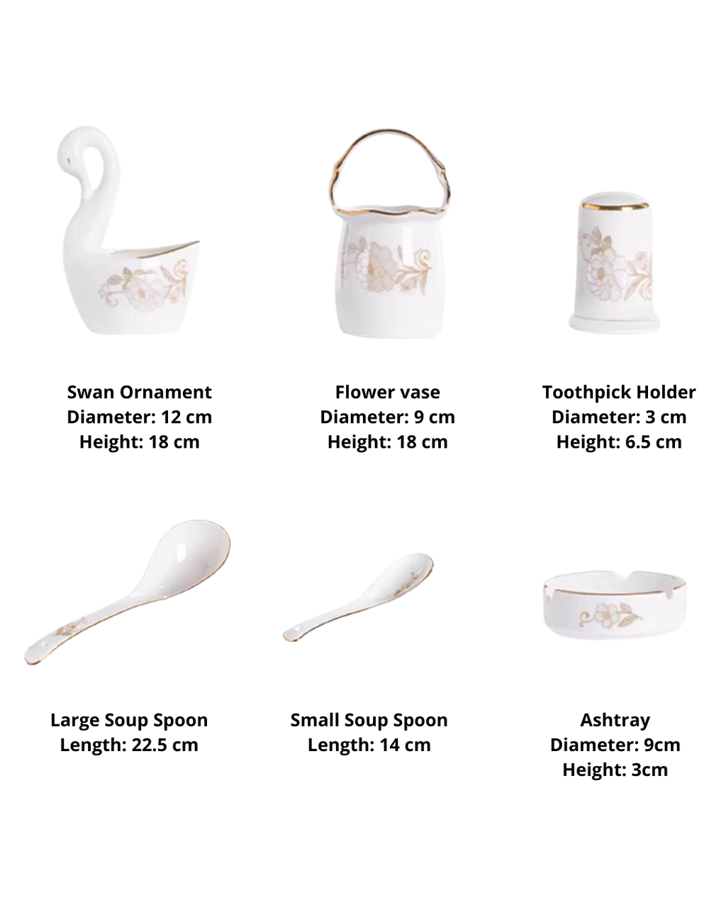 Jingdezhen Bone China Dinnerware Gift Set – Premium & Elegant Collection