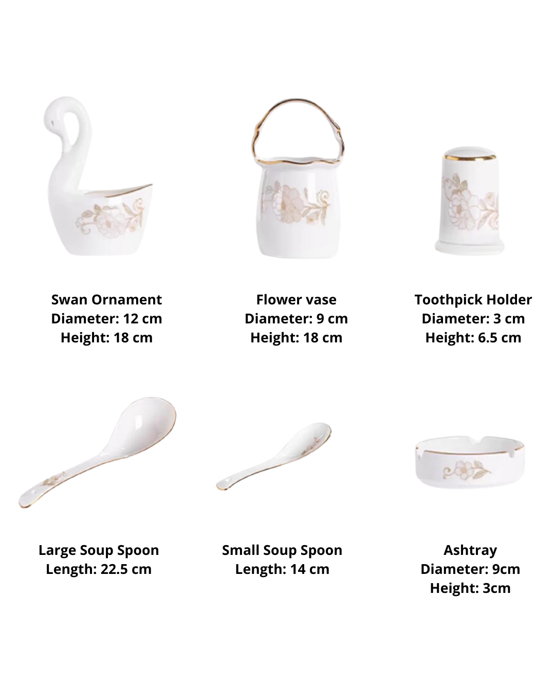 Jingdezhen Bone China Dinnerware Gift Set – Premium & Elegant Collection