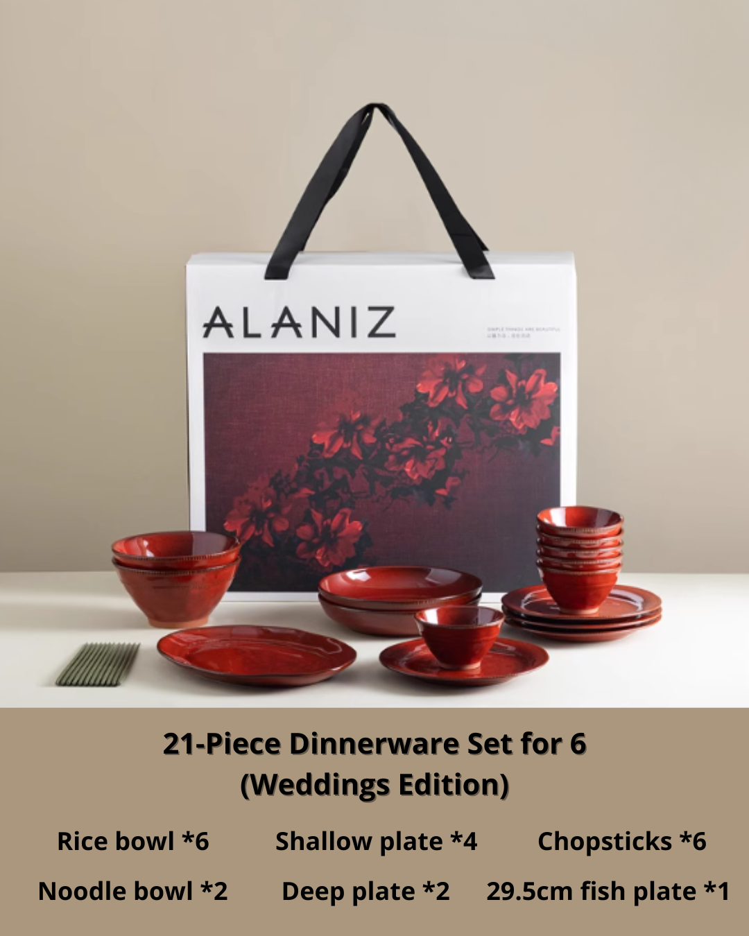 Hidden Series Porcelain Dinnerware Set – Retro Design for Everyday Use