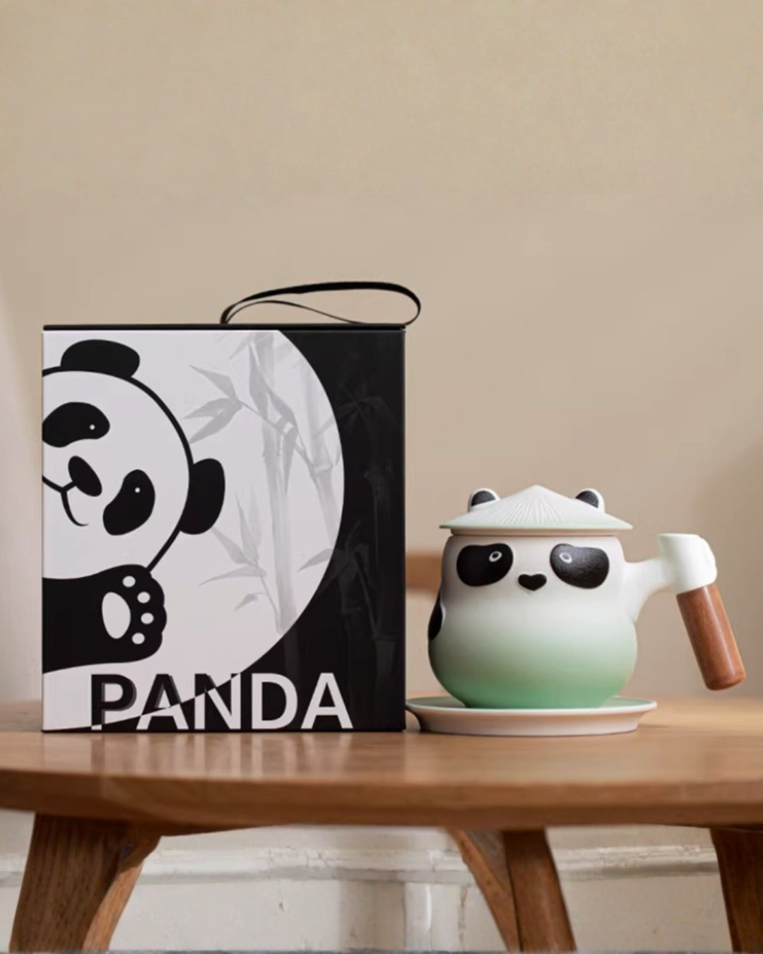 Panda Hero Tea & Coffee Cup Set for Calm Daily Moments