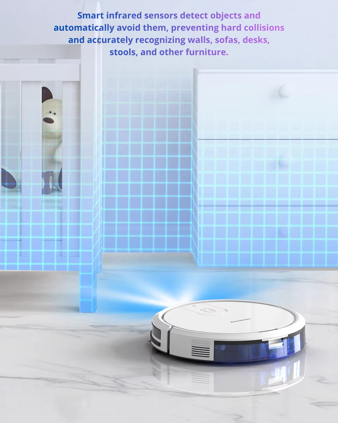 Smart Robot Vacuum & Mop with App Control for Busy Homes