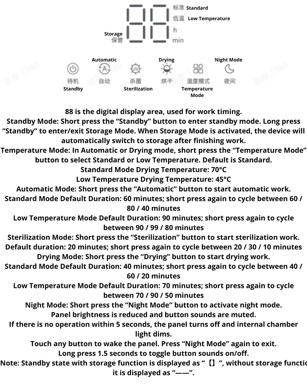 Bololo Portable Electric UV Sterilizer & Dryer for Baby Bottles & Accessories