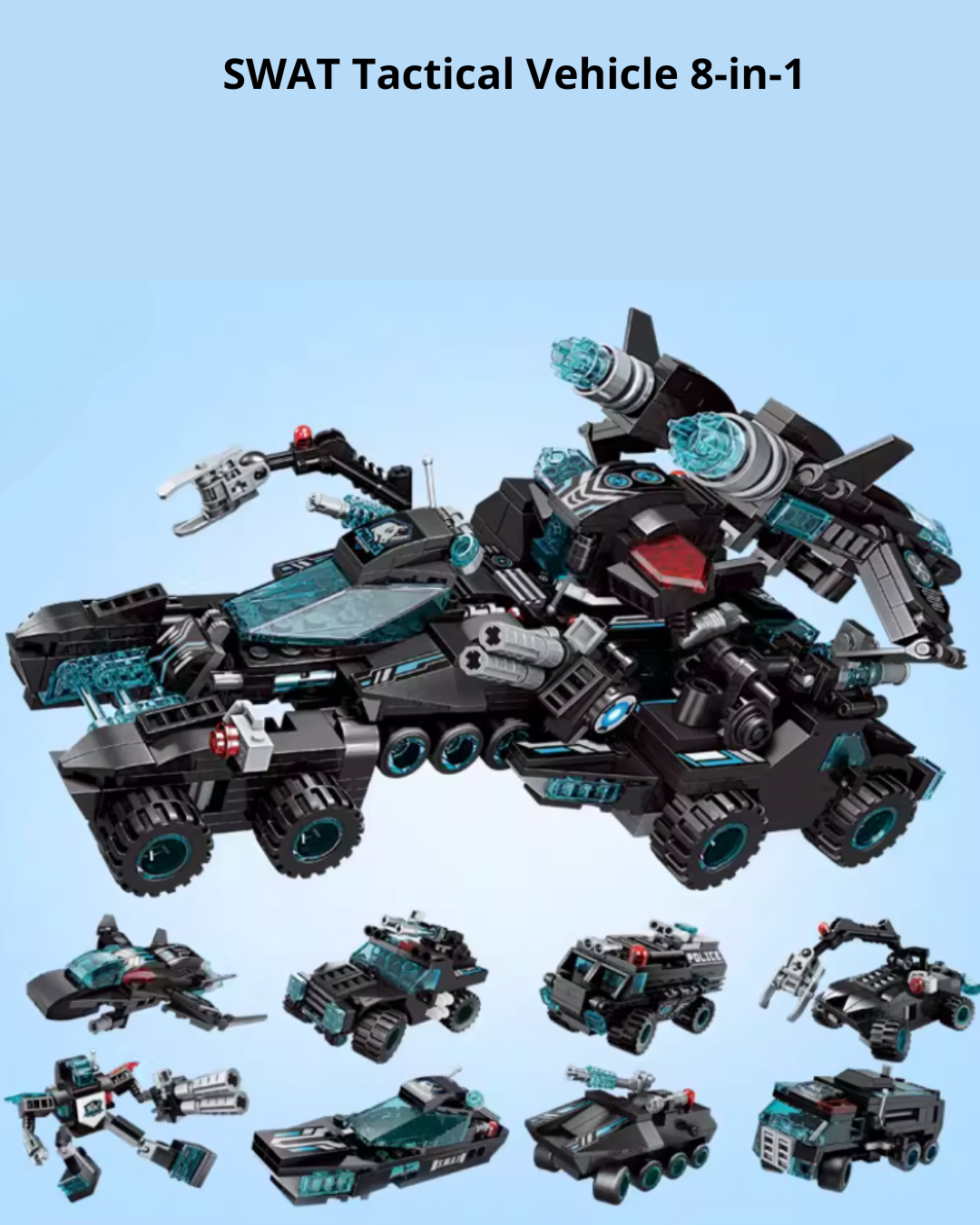 STEM Military Vehicle Building Kit for Kids – Hands-On Learning