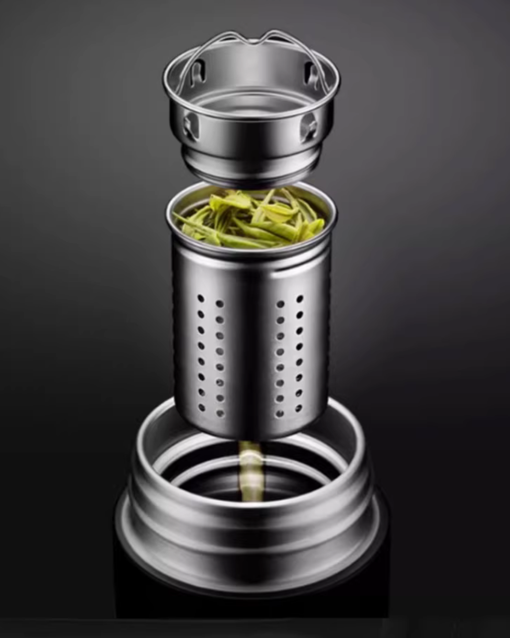 Smart Tea Infuser Thermos Gift Set with Temperature Display （Optional custom engraving）