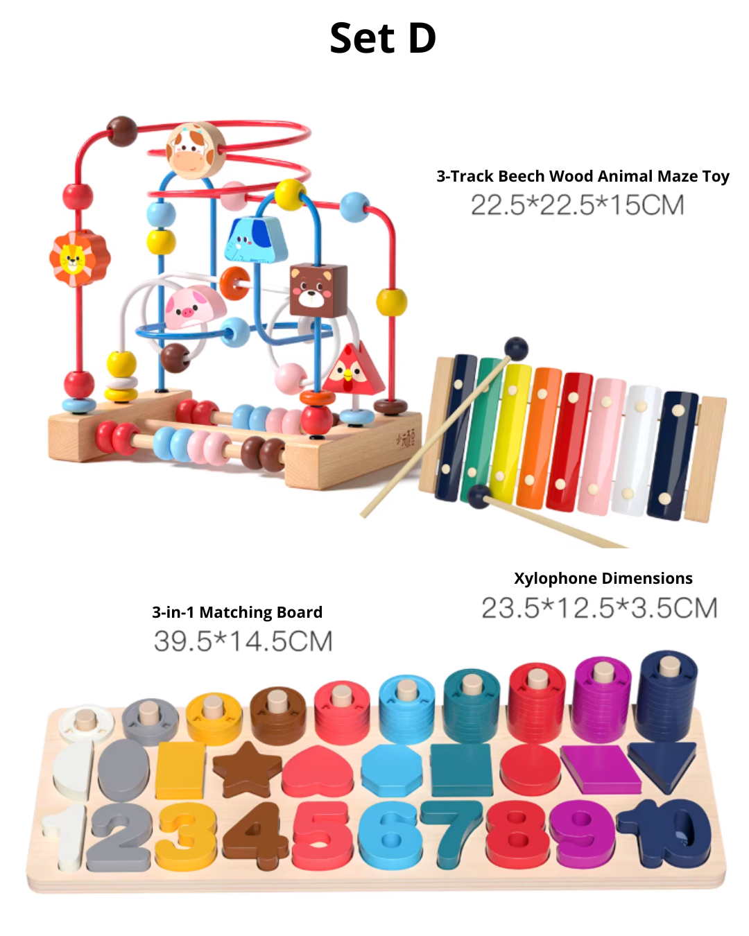 Early Learning Baby Bead Maze – Interactive Toy for Toddlers 10+ Months