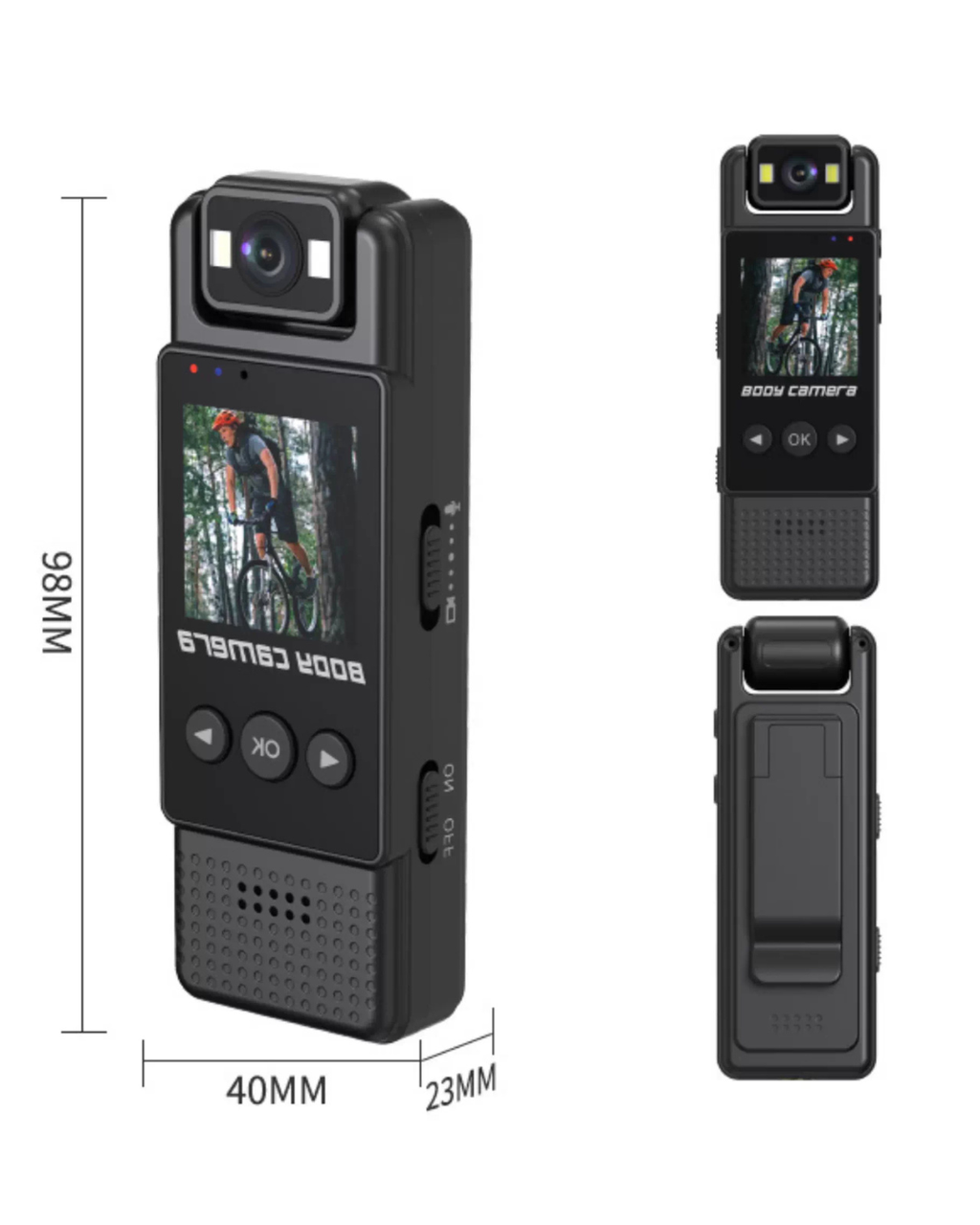 4K Action Camera – Anti-Shake, Night Vision, 180° Rotatable Lens