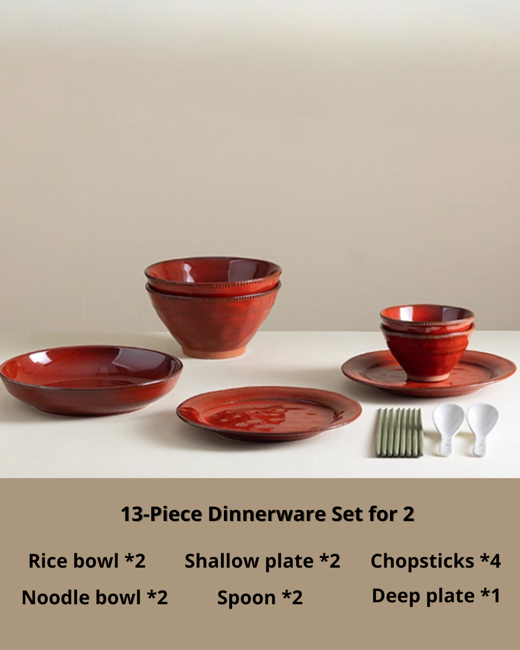 Hidden Series Porcelain Dinnerware Set – Retro Design for Everyday Use