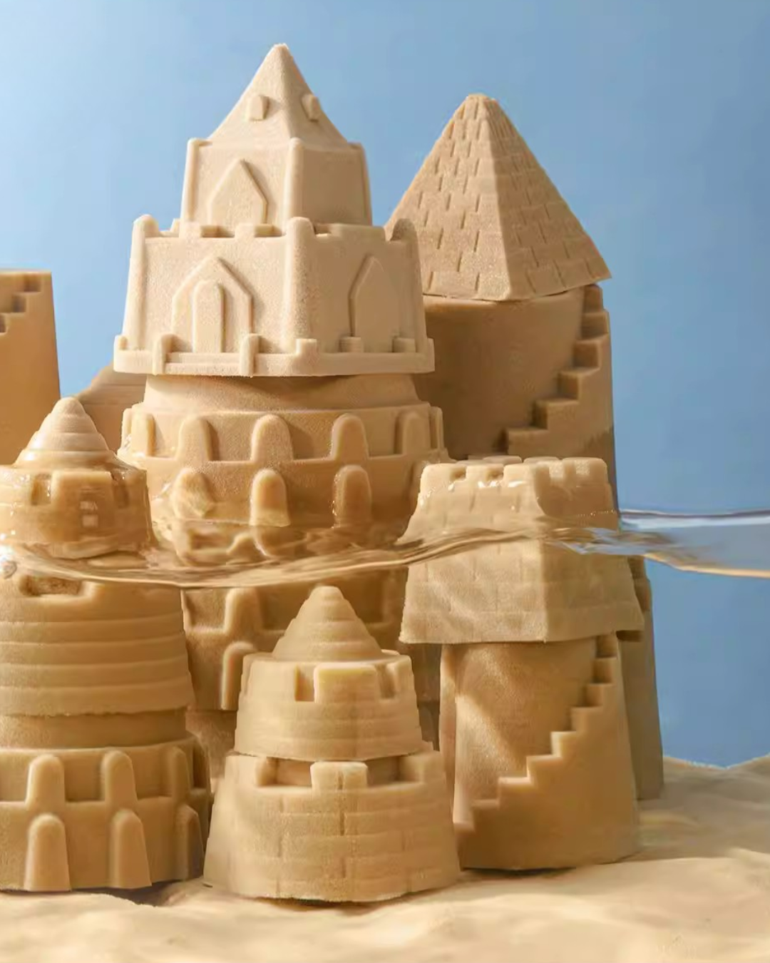 Floating Space Sand Playset – Reusable, Moldable Fun for Kids 3+