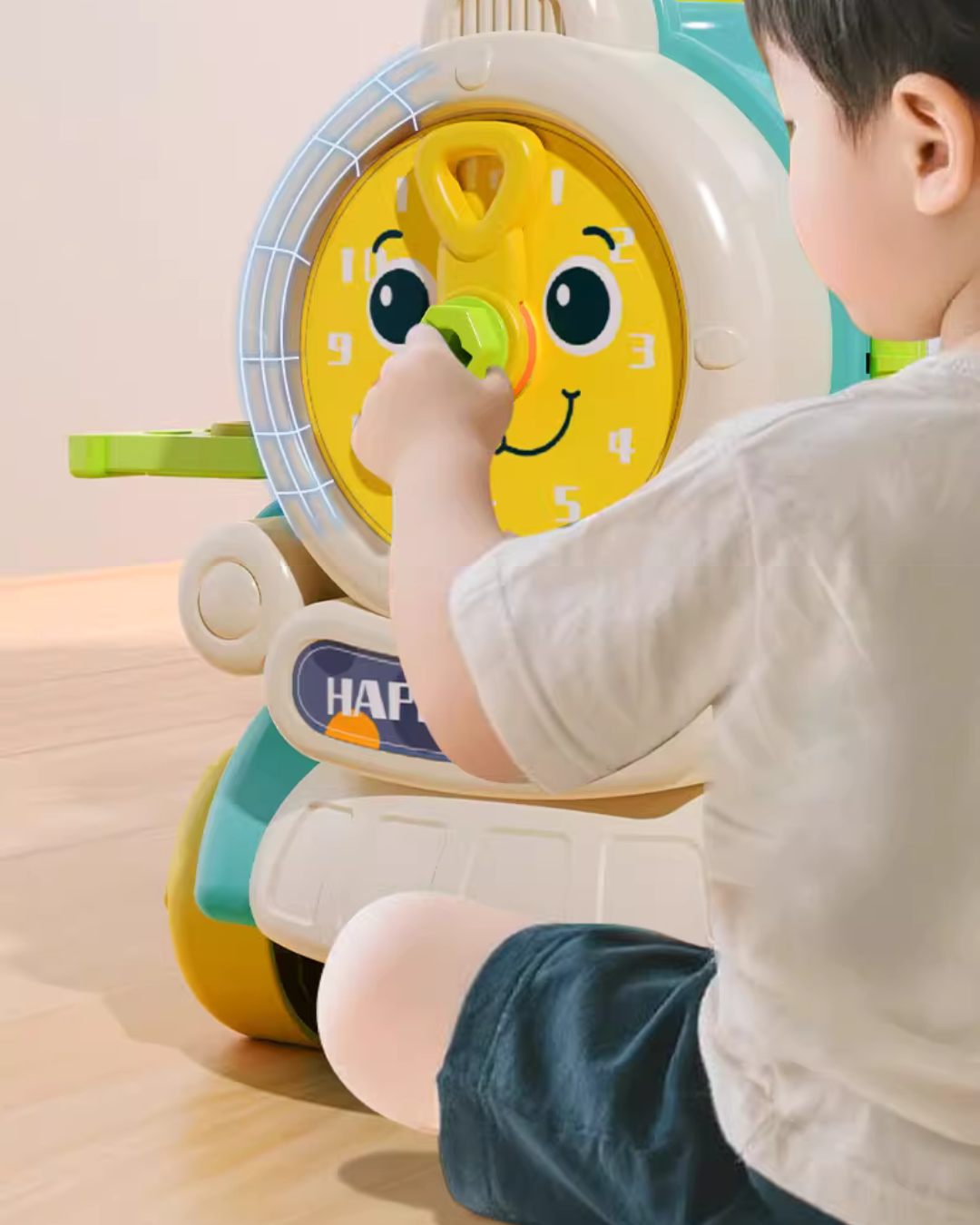 Early Learning Baby Walker & Ride-On with Interactive Activity Panel