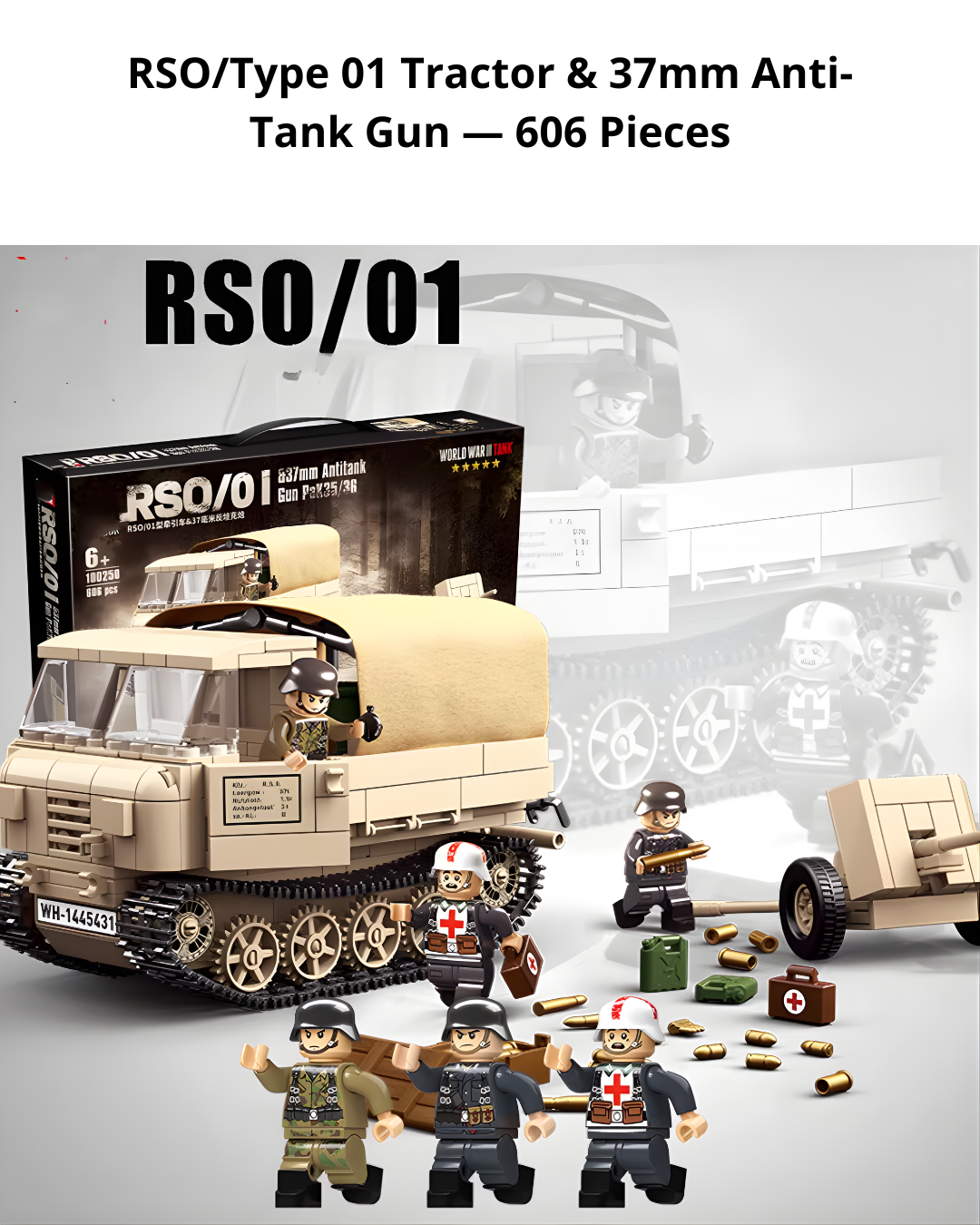 Hands-On WWII Tank Model Kit – Creative STEM Building for Teens & Adults