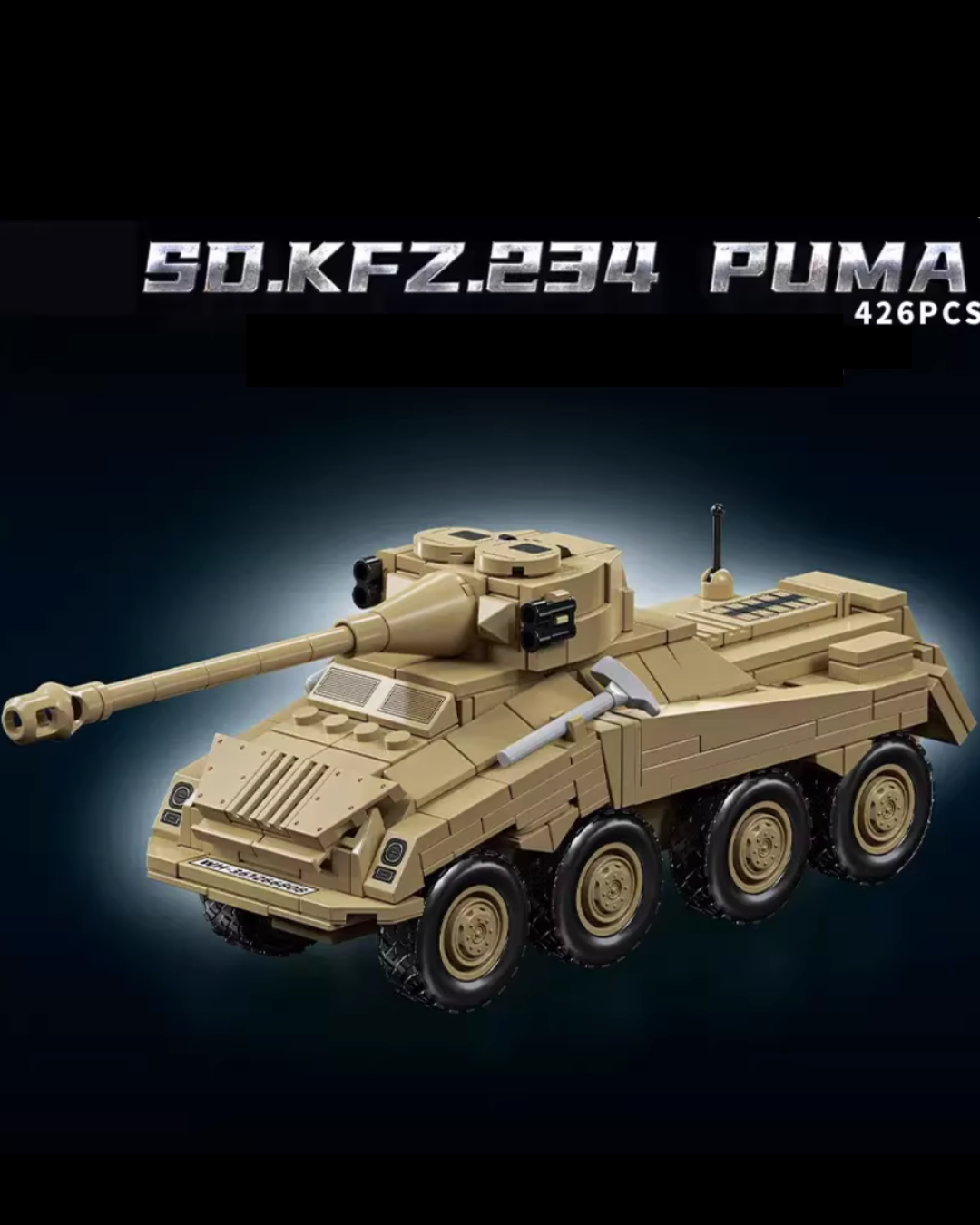 WWII Tank Model Building Set – Hands-On STEM for Focused Builders