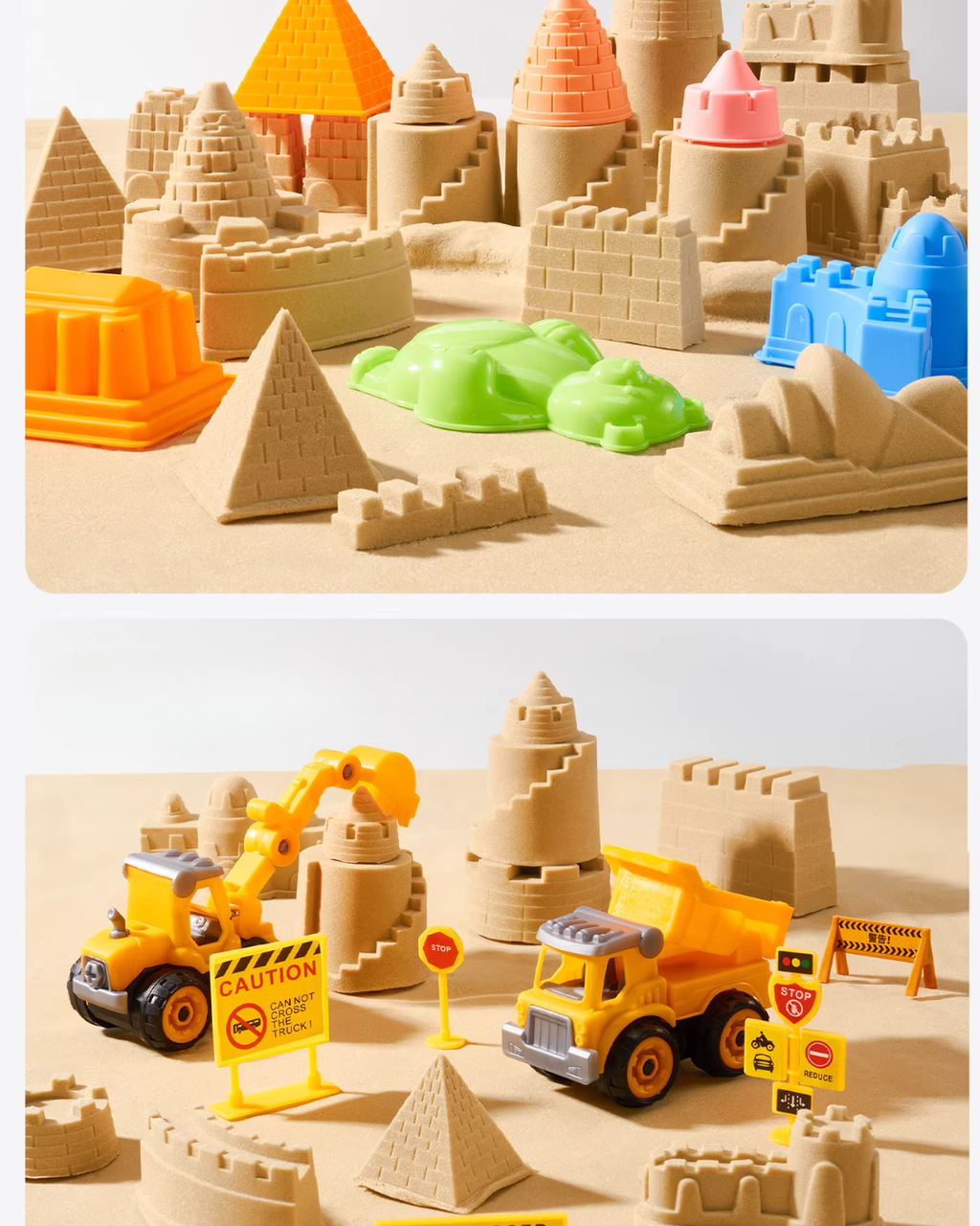 Floating Space Sand Playset – Reusable, Moldable Fun for Kids 3+