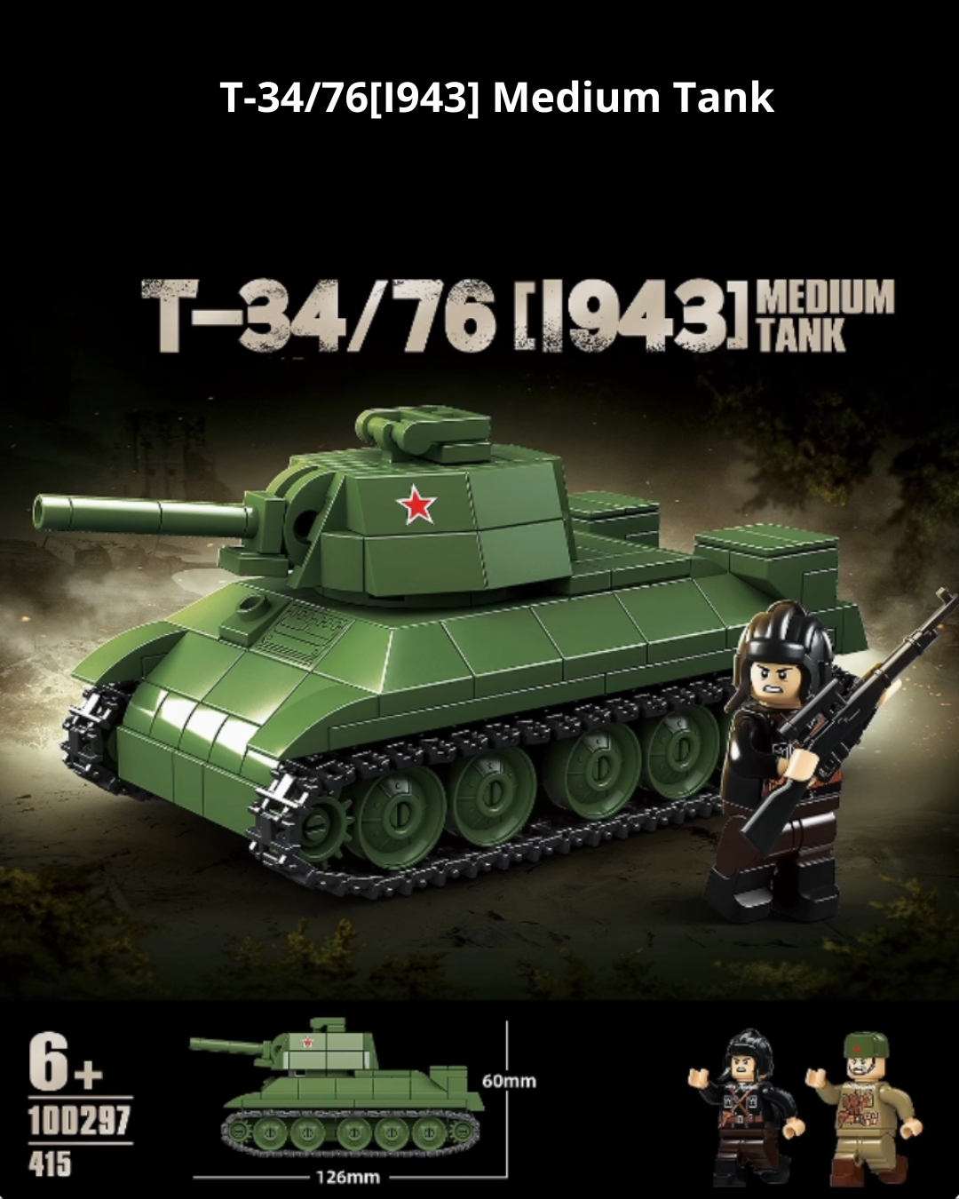 Hands-On WWII Tank Model Kit – Creative STEM Building for Teens & Adults