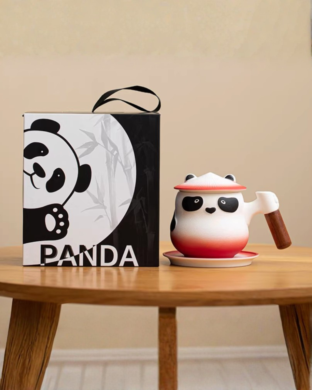 Panda Hero Tea & Coffee Cup Set for Calm Daily Moments