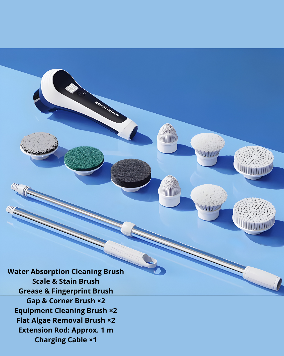 Electric Fish Tank Scrubber – Safe, Ergonomic & Easy to Use