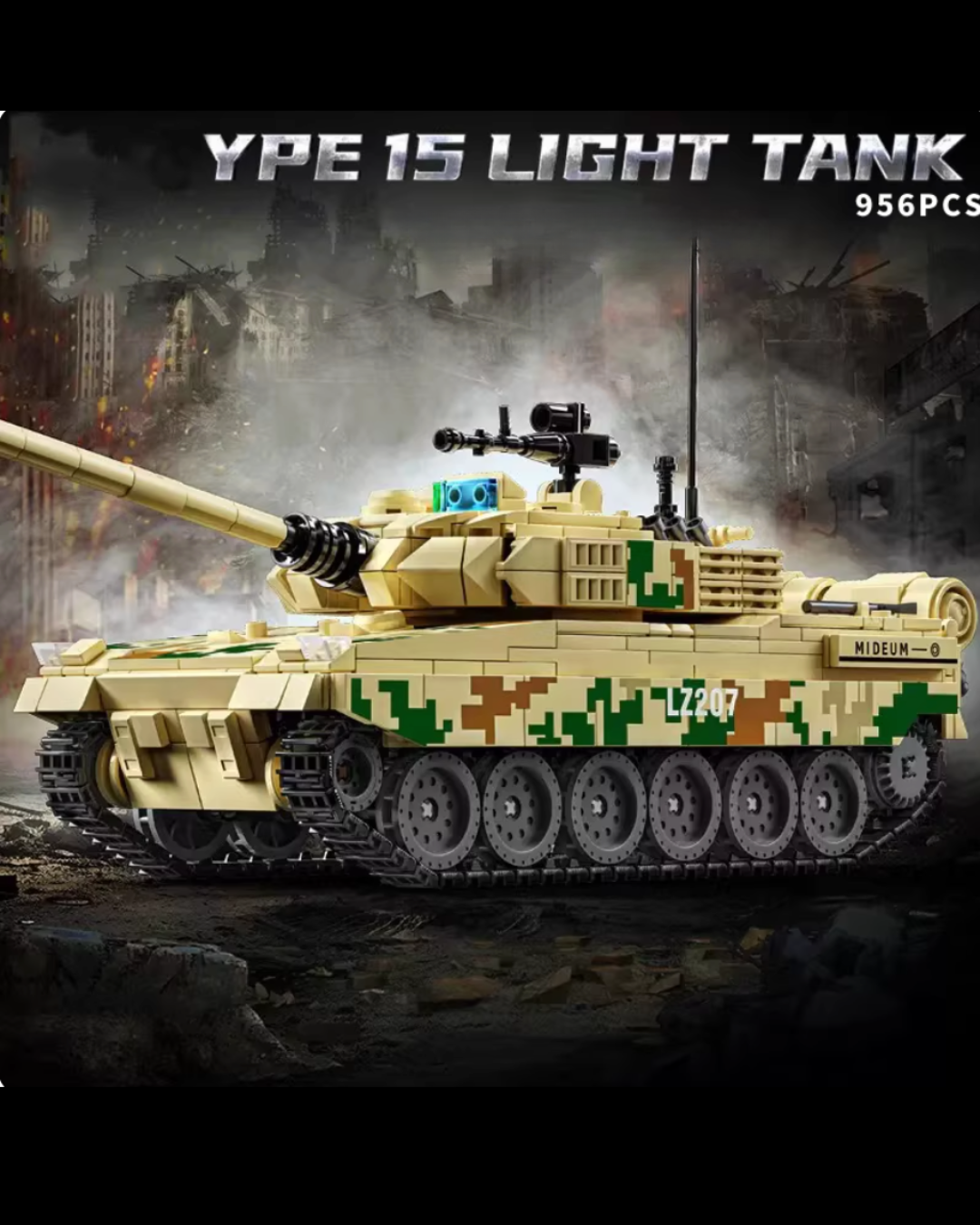 WWII Tank Model Building Set – Hands-On STEM for Focused Builders