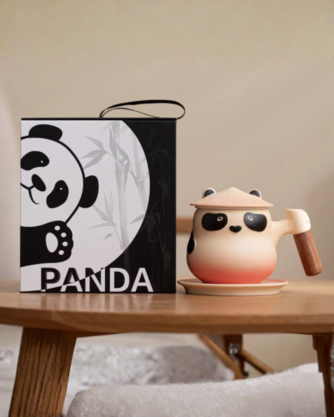Panda Hero Tea & Coffee Cup Set for Calm Daily Moments