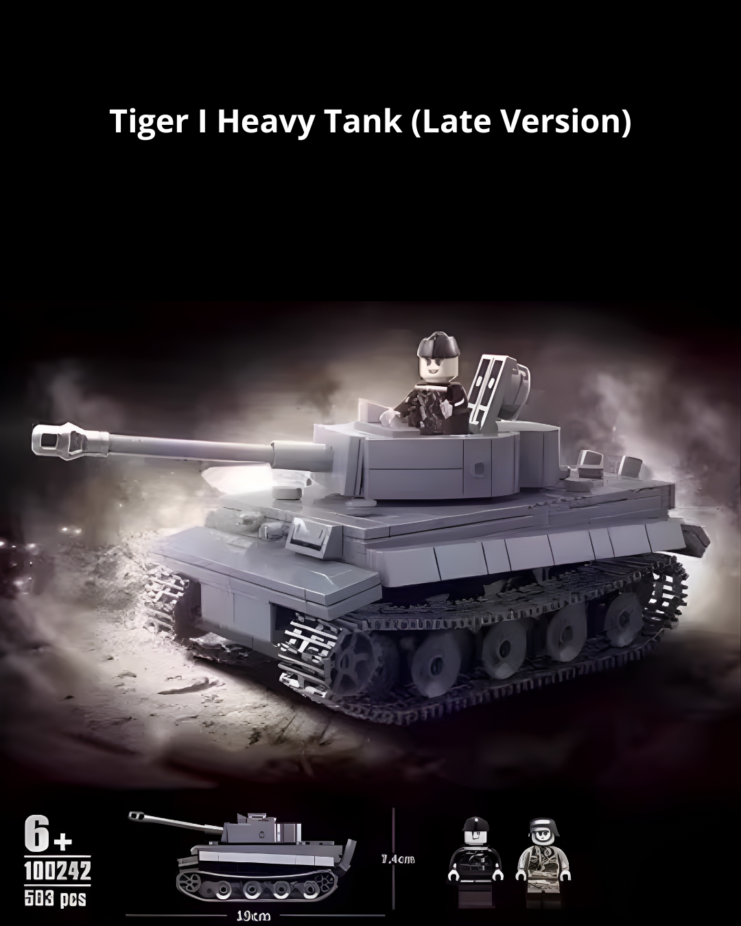 Hands-On WWII Tank Model Kit – Creative STEM Building for Teens & Adults