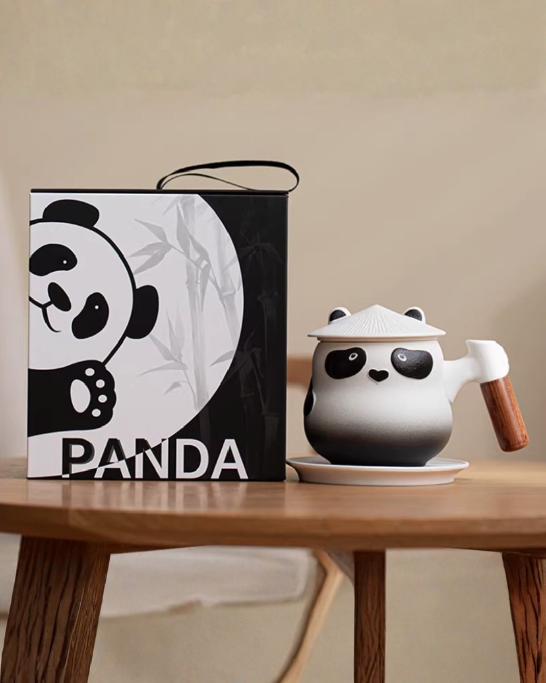 Panda Hero Tea & Coffee Cup Set for Calm Daily Moments