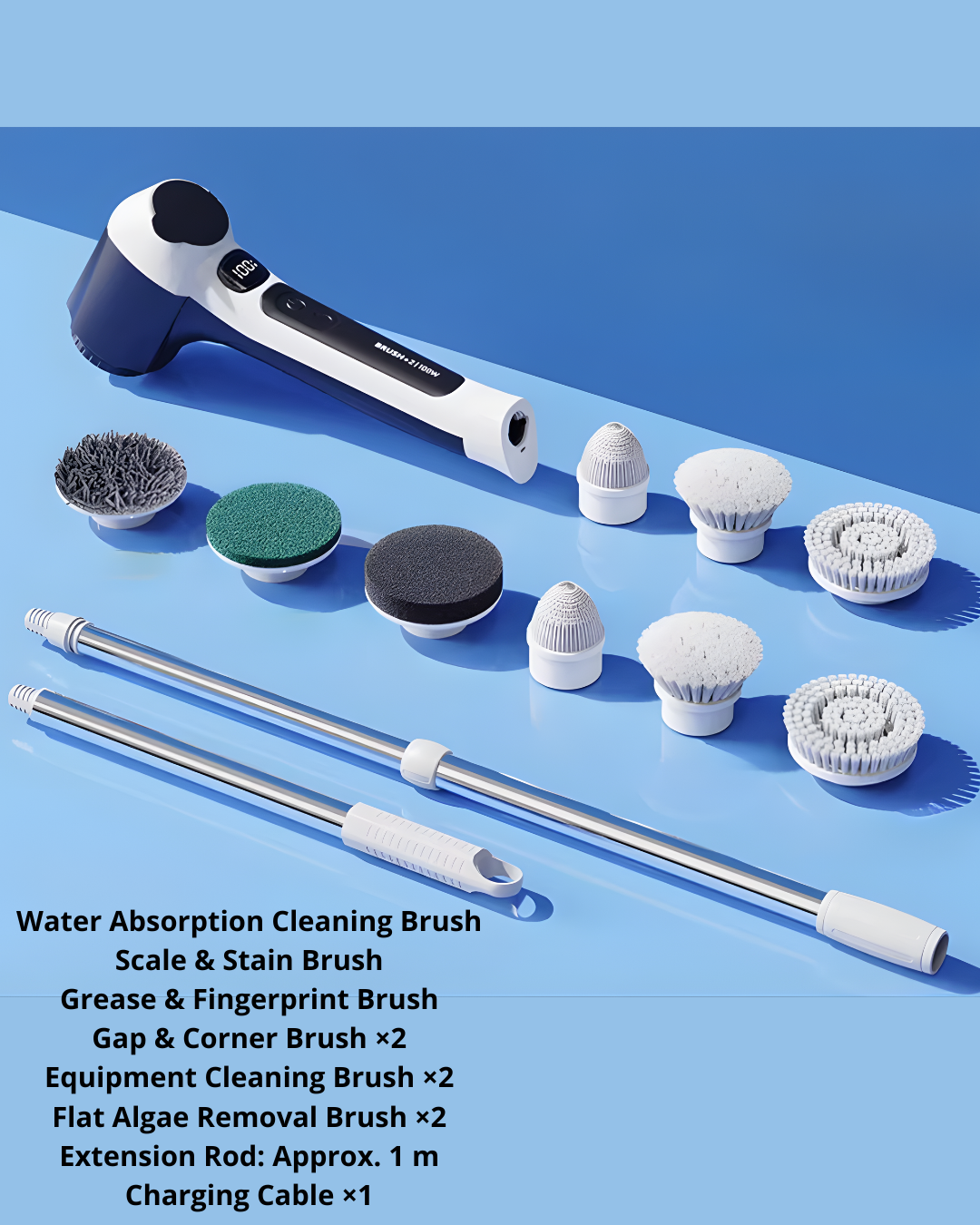 Electric Fish Tank Scrubber – Safe, Ergonomic & Easy to Use
