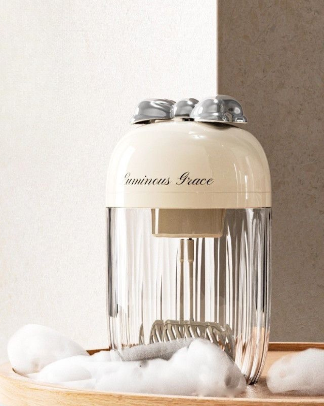 Electric Facial Cleanser Foam Maker – Instant Micro-Foam, Gentle & Portable