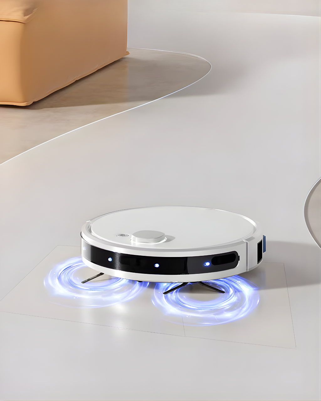 Robot Vacuum and Mop with Laser Navigation for Modern Homes