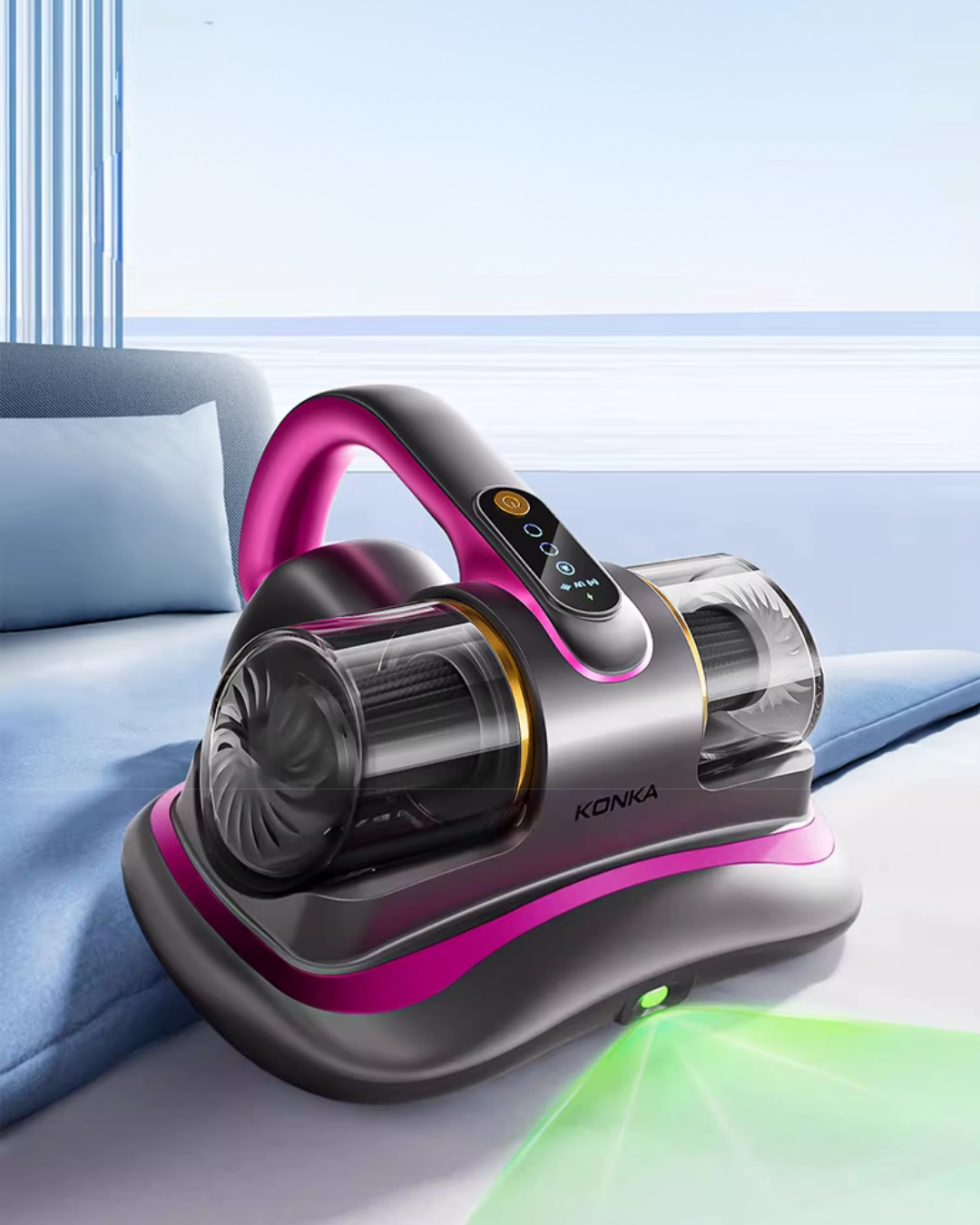 Mite Vacuum Cleaner for Mattresses with UV & HEPA Filtration