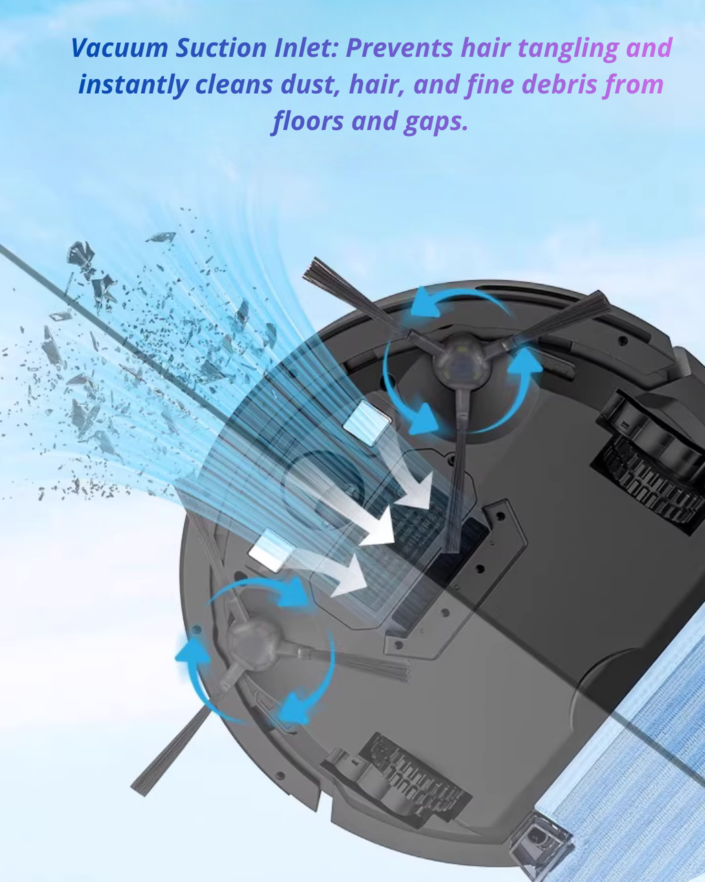 K196 Smart Robot Vacuum & Mop for Modern Homes